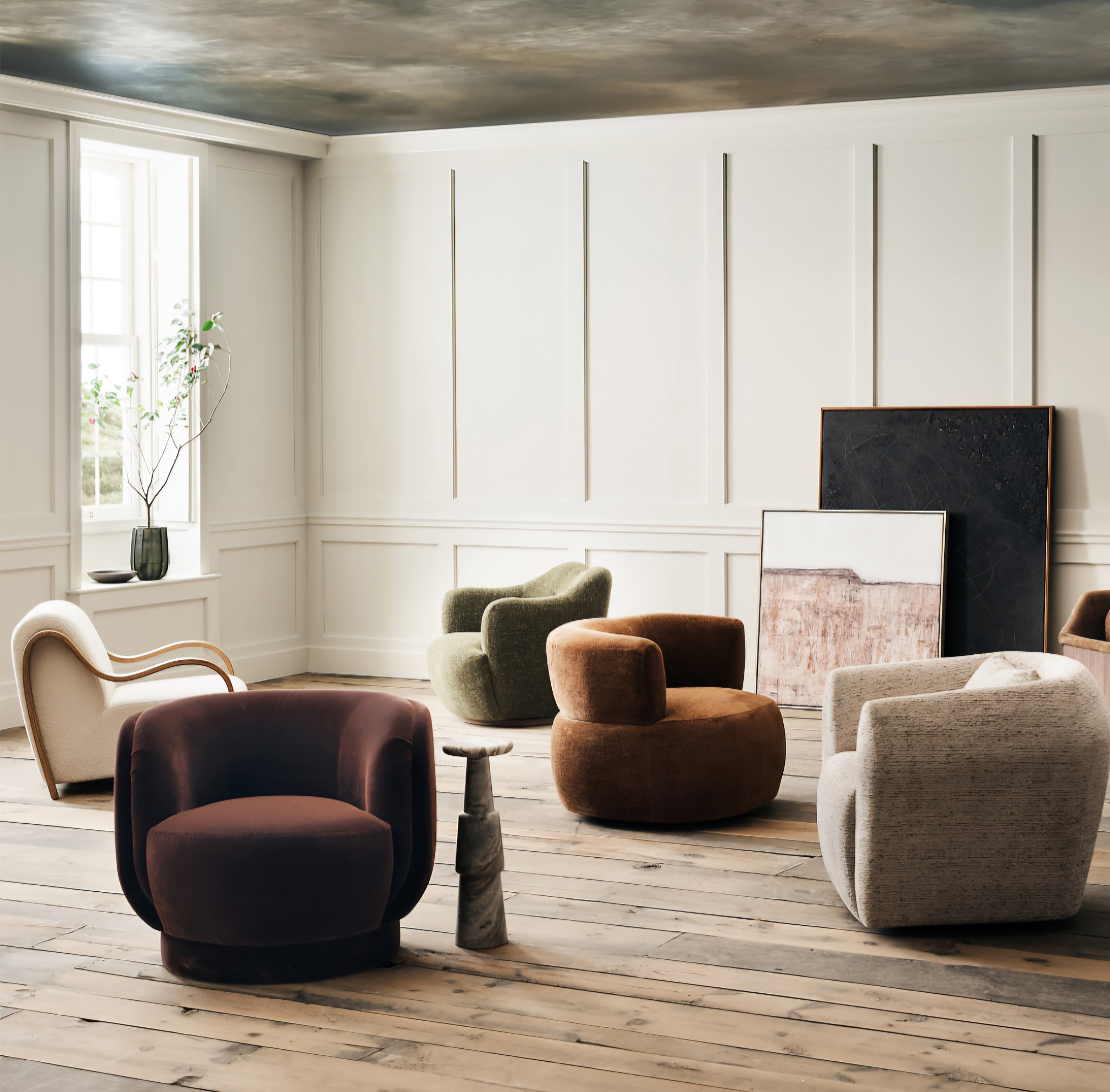 THE ONE × Apero — Swivel Accent Chair