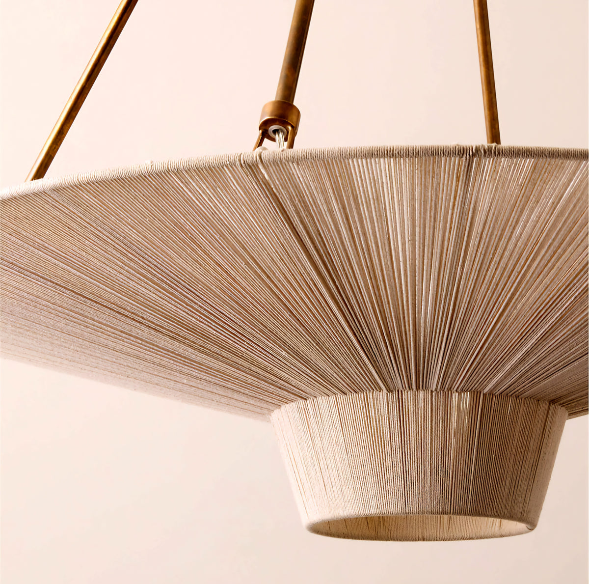 THE ONE × Baird — Jute Pendant Light