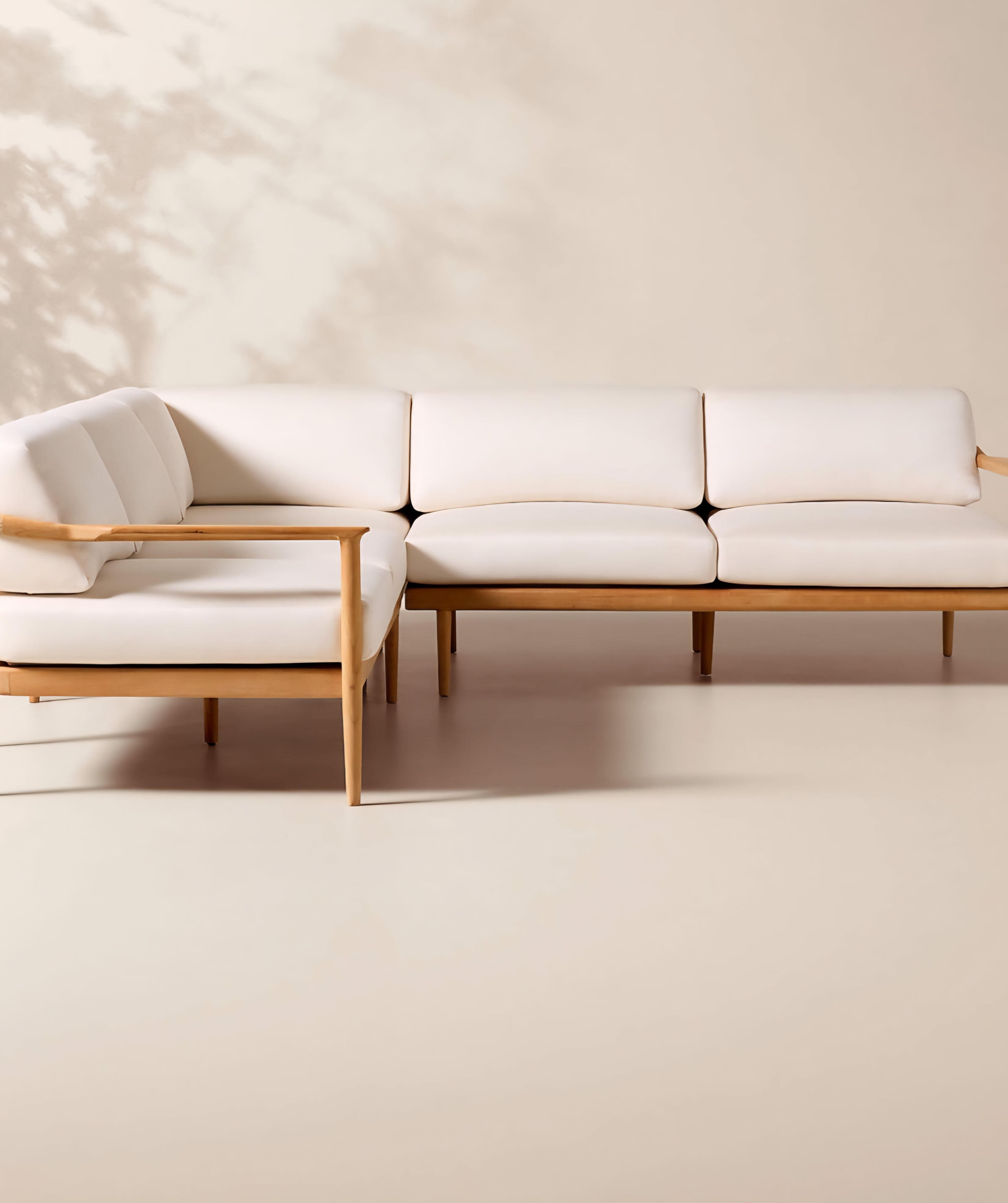 THE ONE × Tide —Outdoor Sectional Collection with Ivory Sunbrella® Cushions