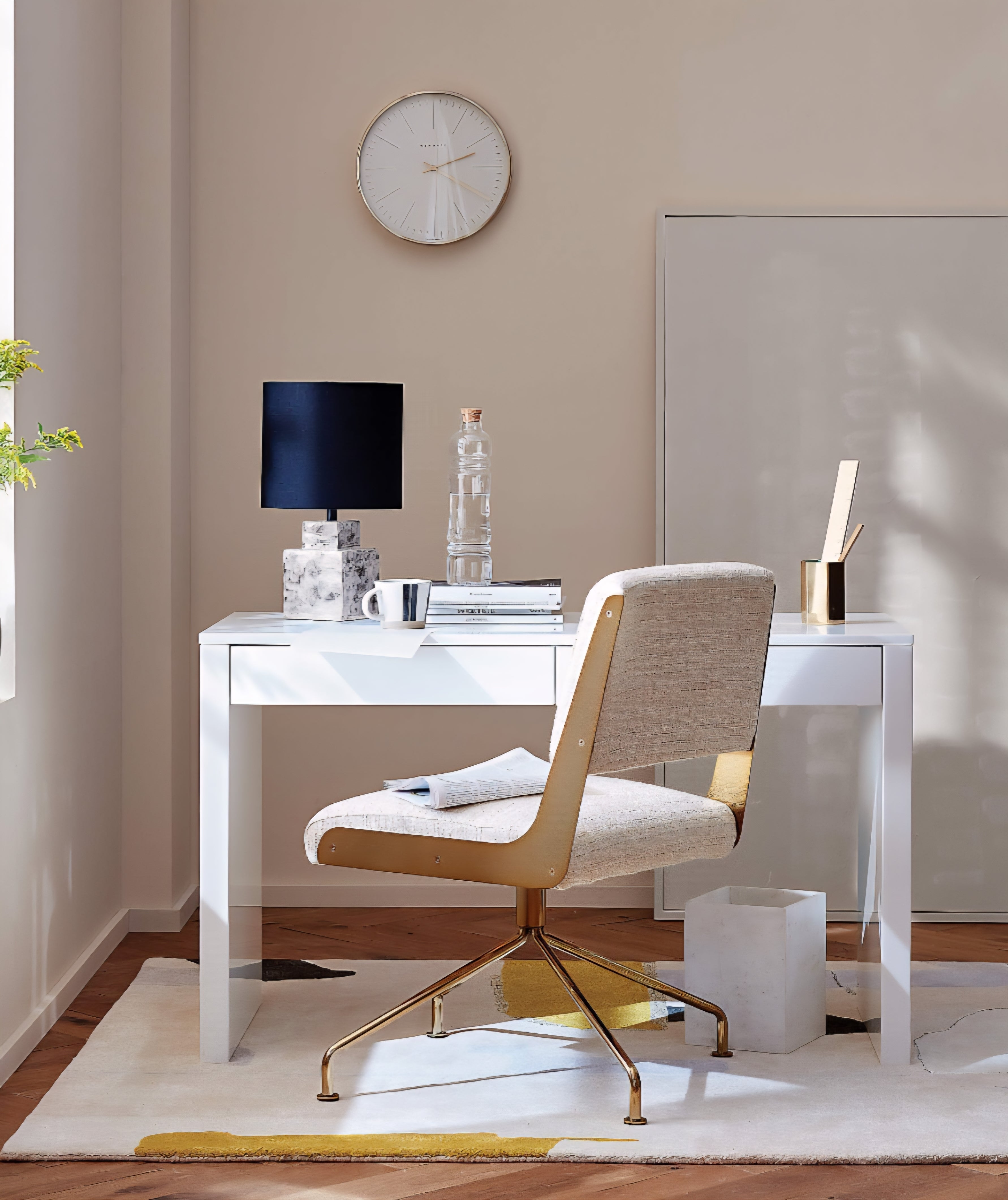 THE ONE × Runway — 48" 2-Drawer Acacia Desk