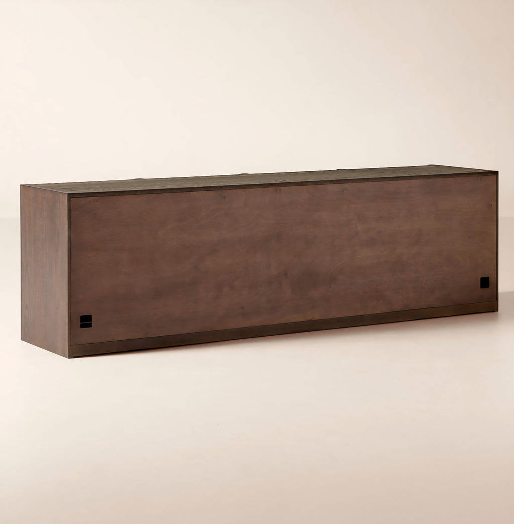 THE ONE × Macron — Oak Media Console