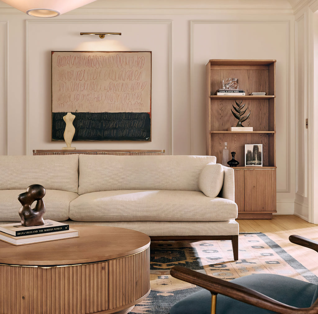 THE ONE × Davison — Fluted Oak Coffee Tables