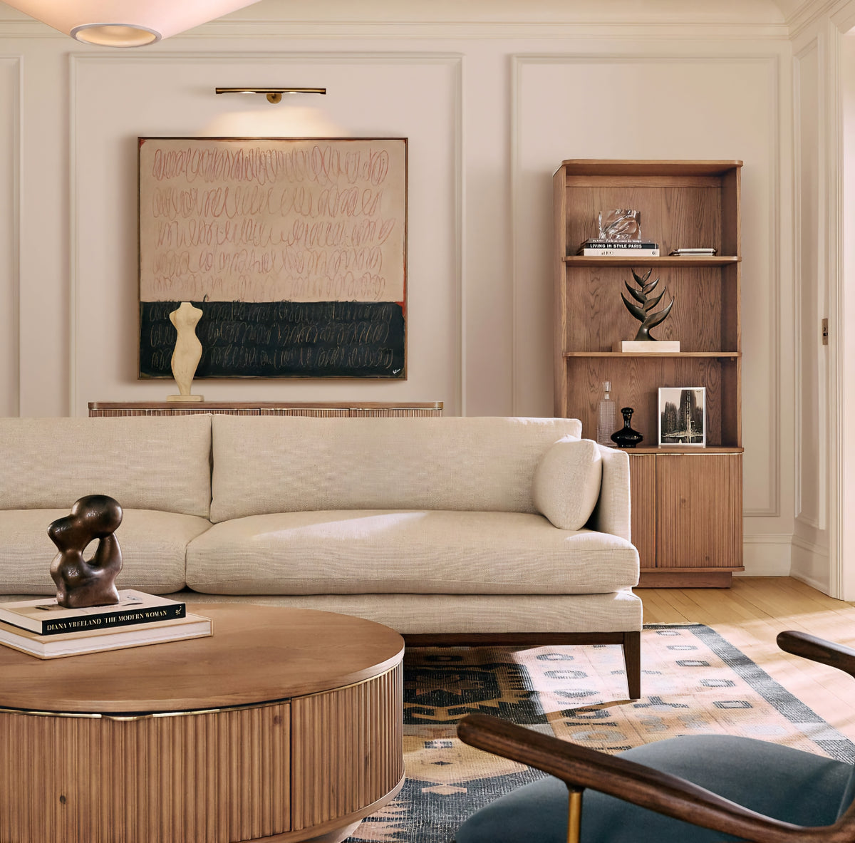 THE ONE × Davison — Fluted Oak Coffee Tables