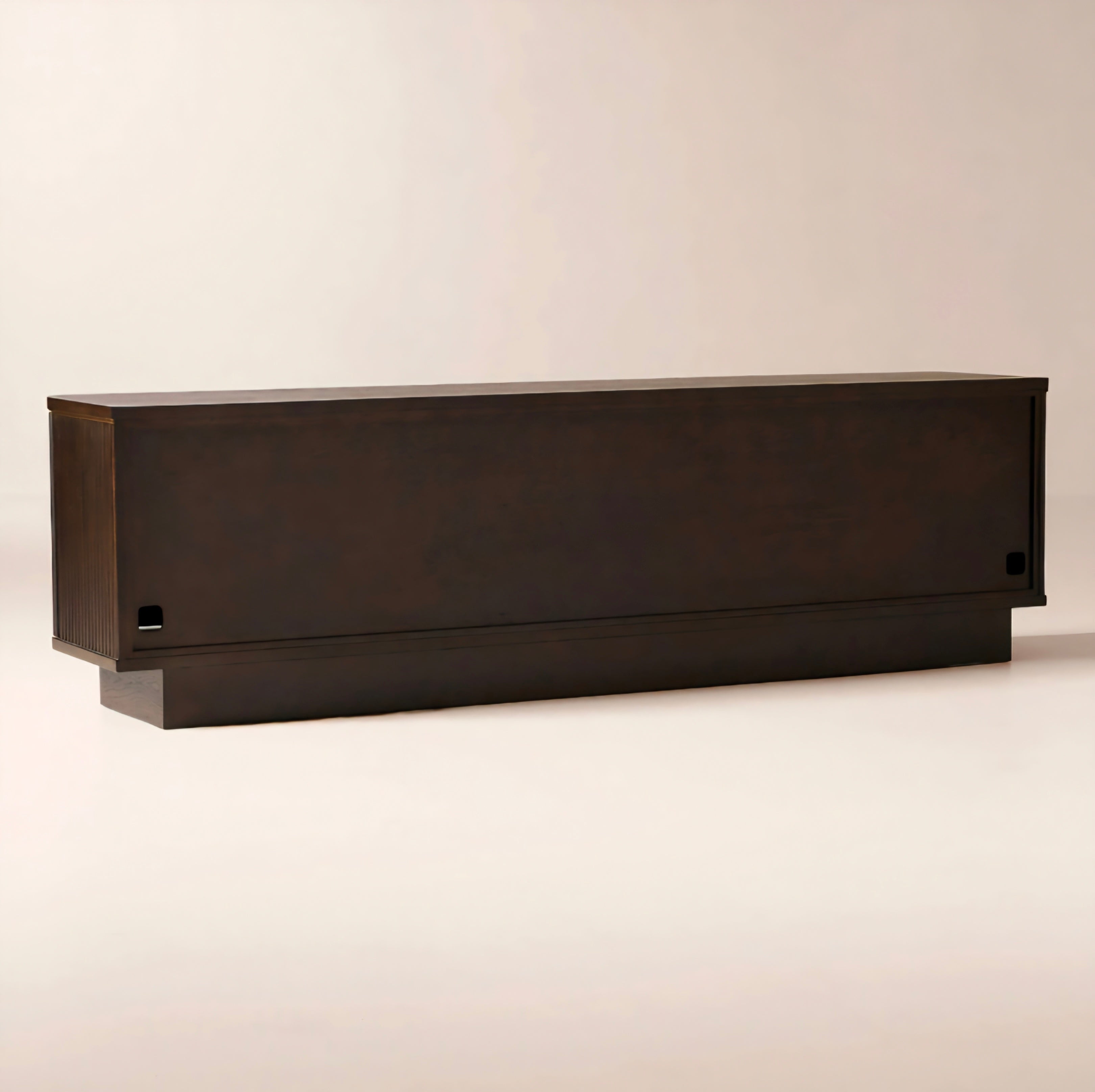 THE ONE × Davison — Fluted Dark Oak Media Console