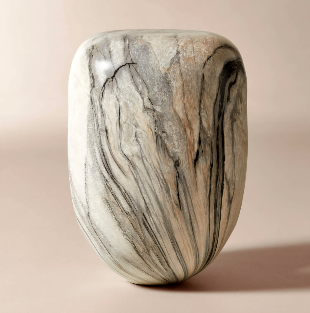 THE ONE × Koa — Marbled Resin Side Table