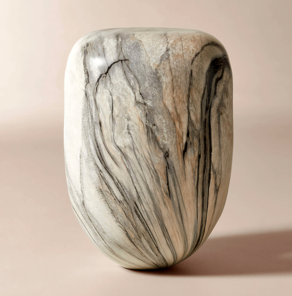 THE ONE × Koa — Marbled Resin Side Table