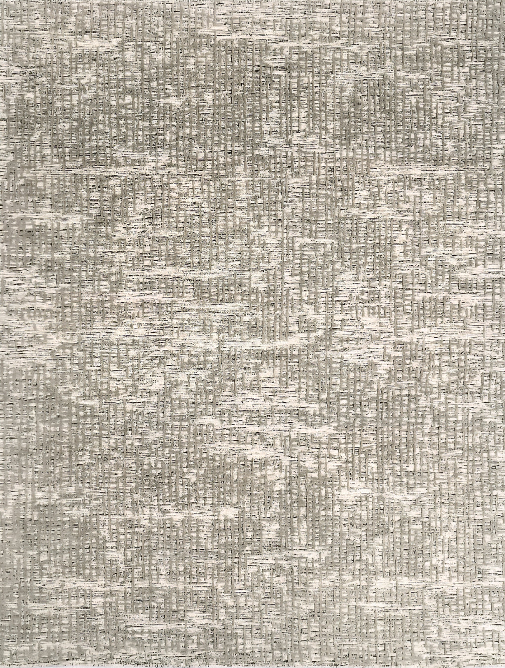 THE ONE × Montauban — Wool Blend Handwoven Grey Area Rug (12'x15')