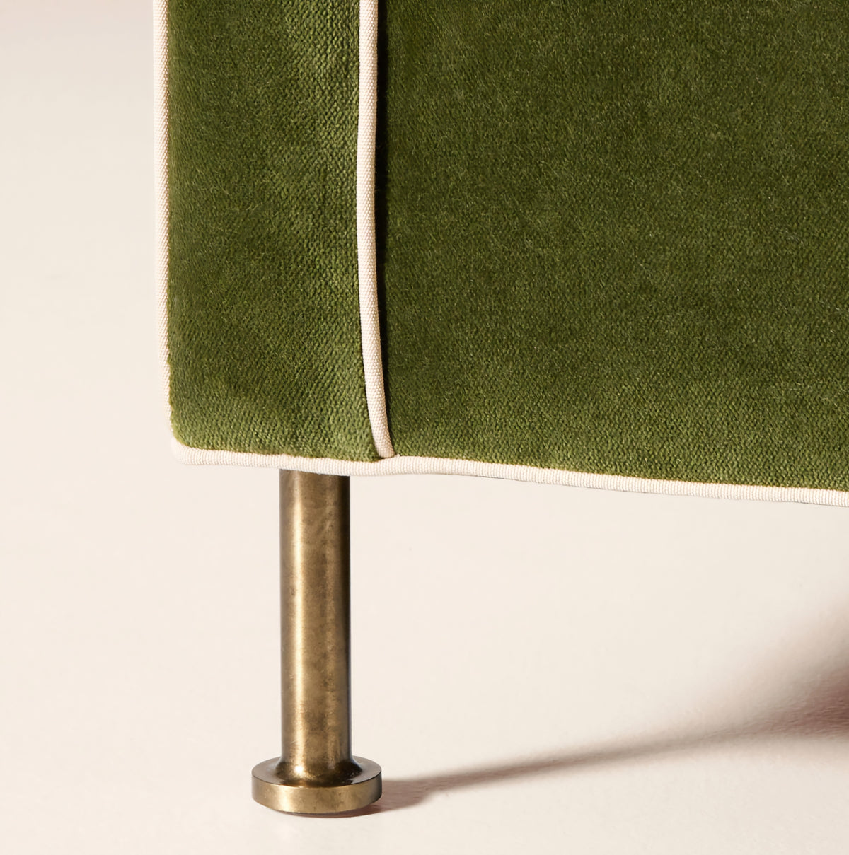 THE ONE × Brett — Jade Green Velvet Sofa