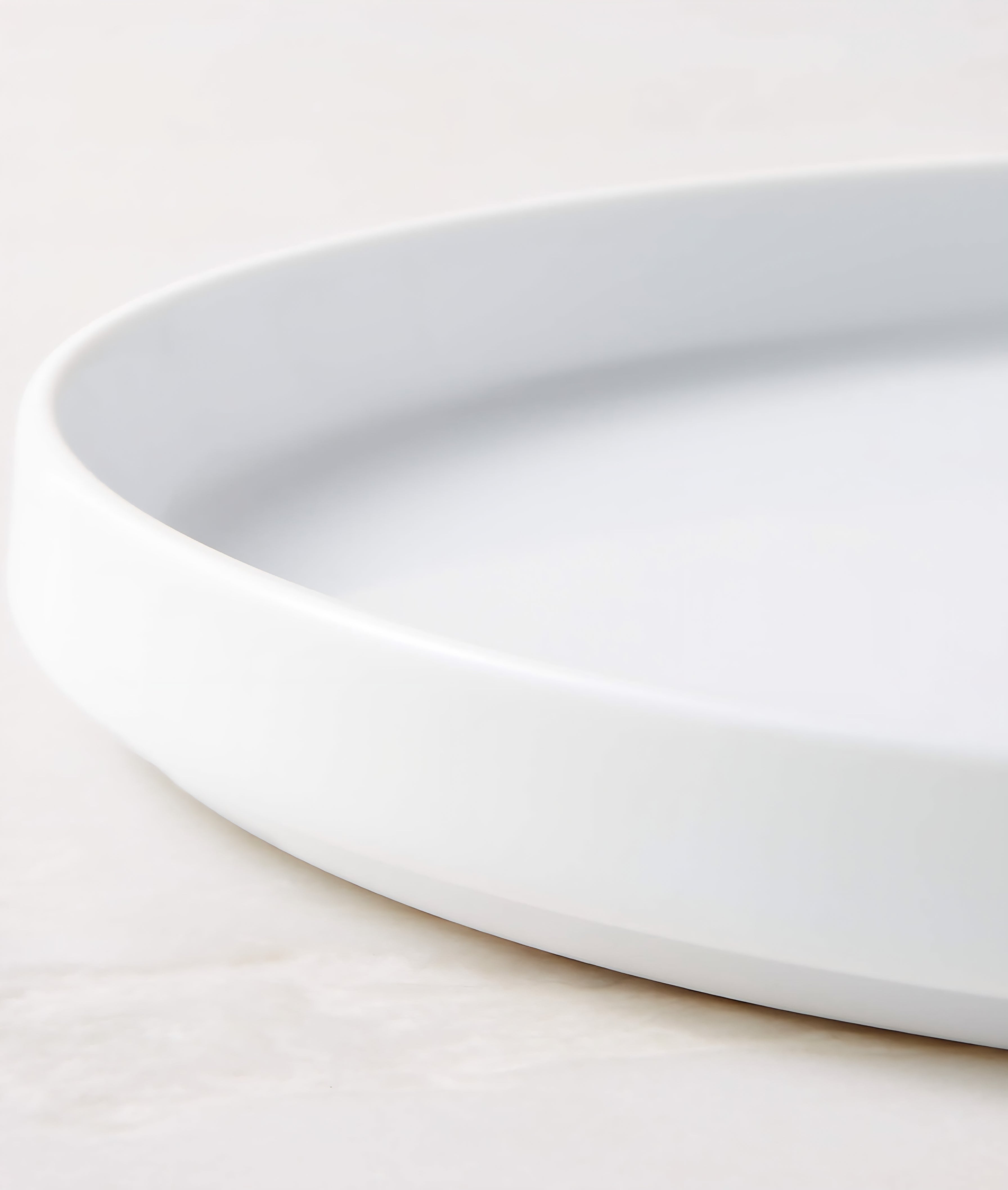 THE ONE × Frank — 3-Piece White Dinnerware Set with Pasta Bowl