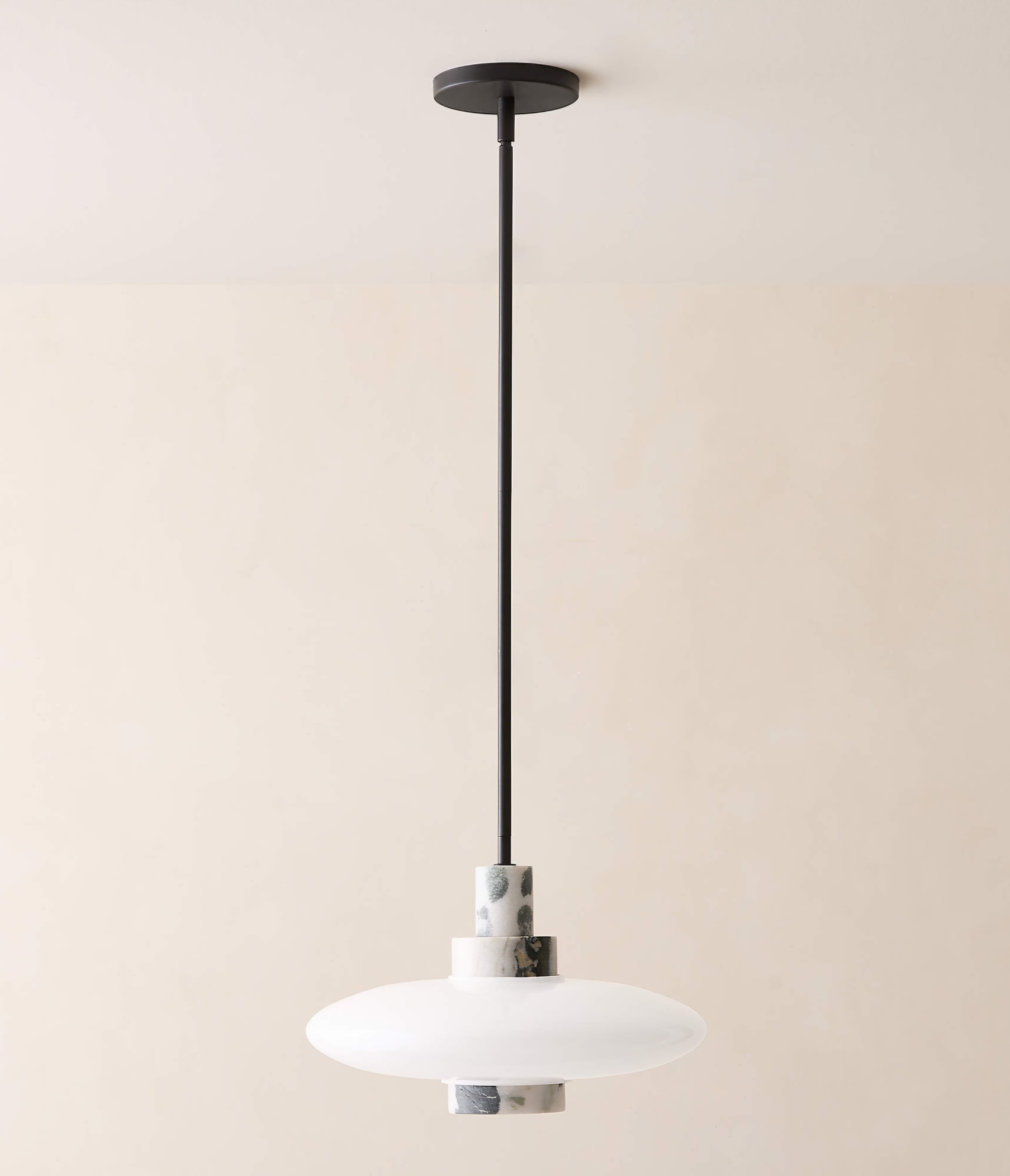 THE ONE × Virgo — Contrast Marble Pendant Light