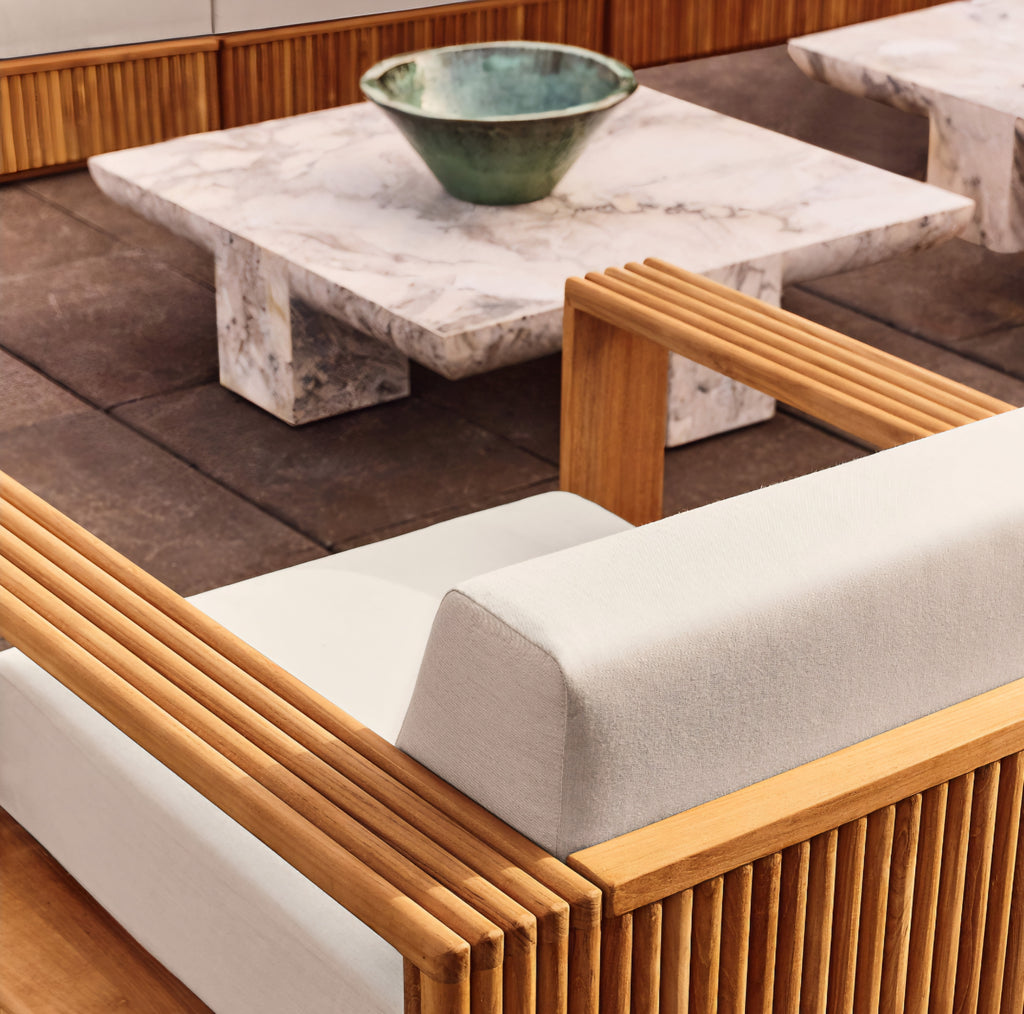 THE ONE × Marlo — Marble Coffee Table