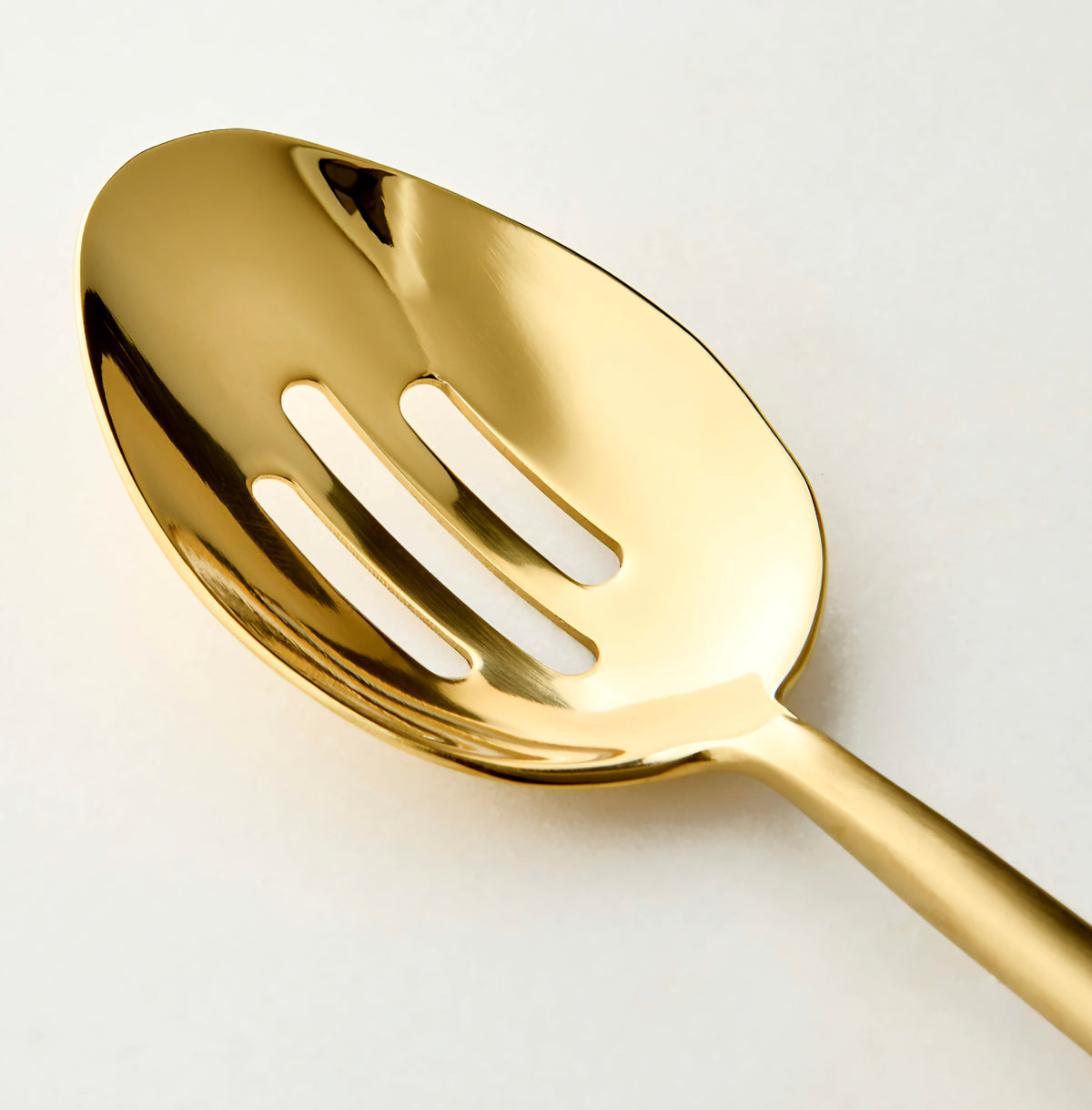 THE ONE × Rush — Brushed Serving Utensil Set (3‑Piece)