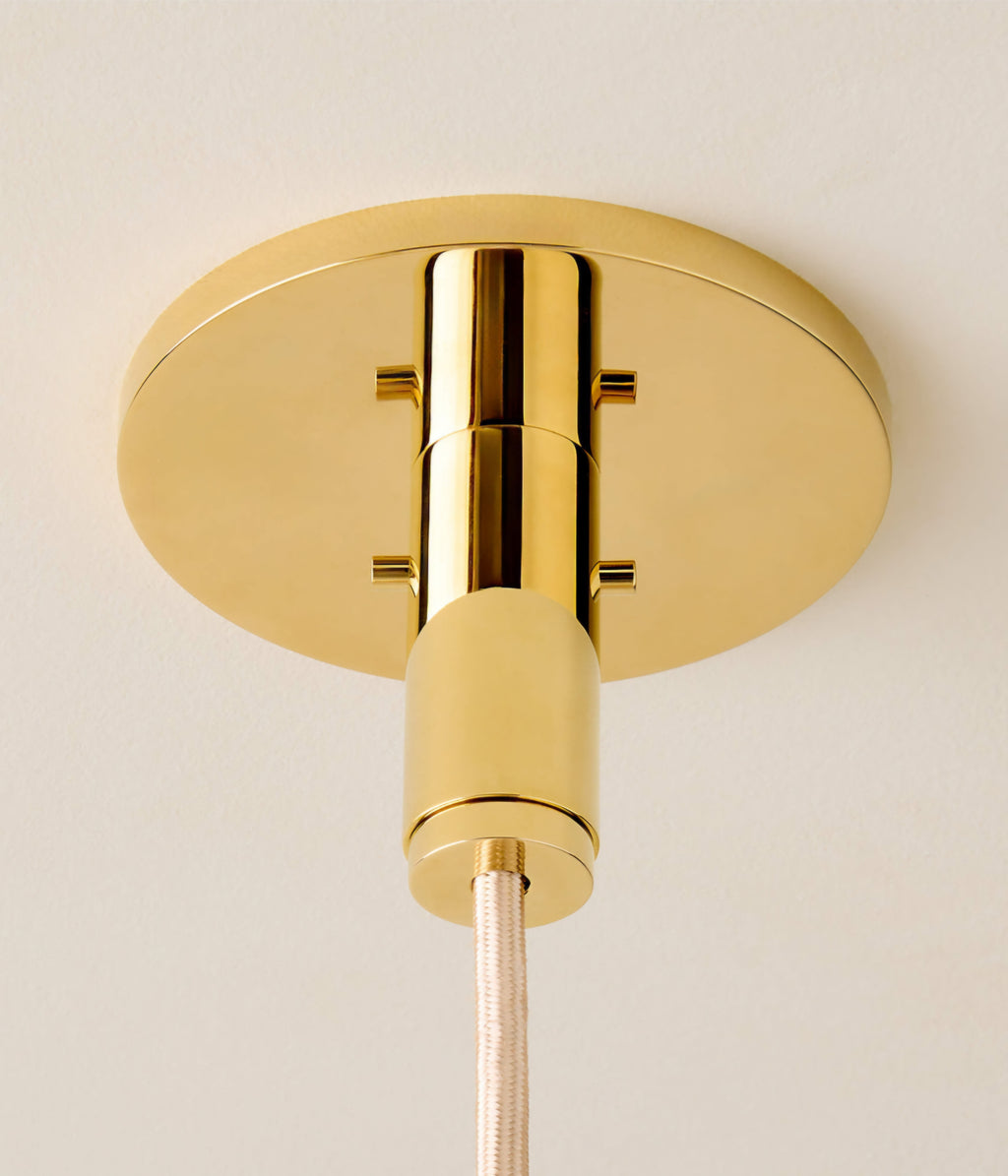 THE ONE × Blisse — Natural Linen Pendant Light