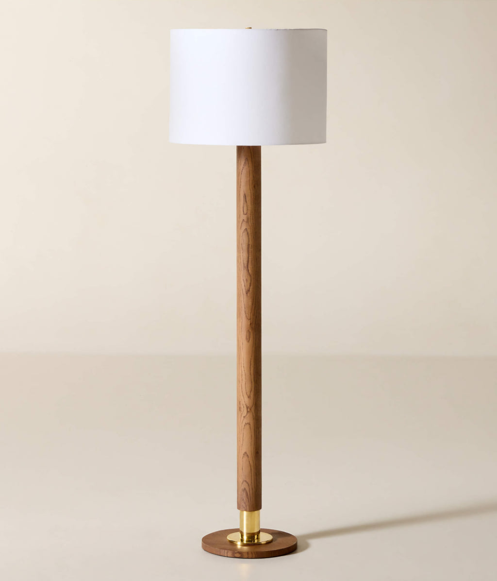 THE ONE × Medal — Oak Wood Floor Lamp