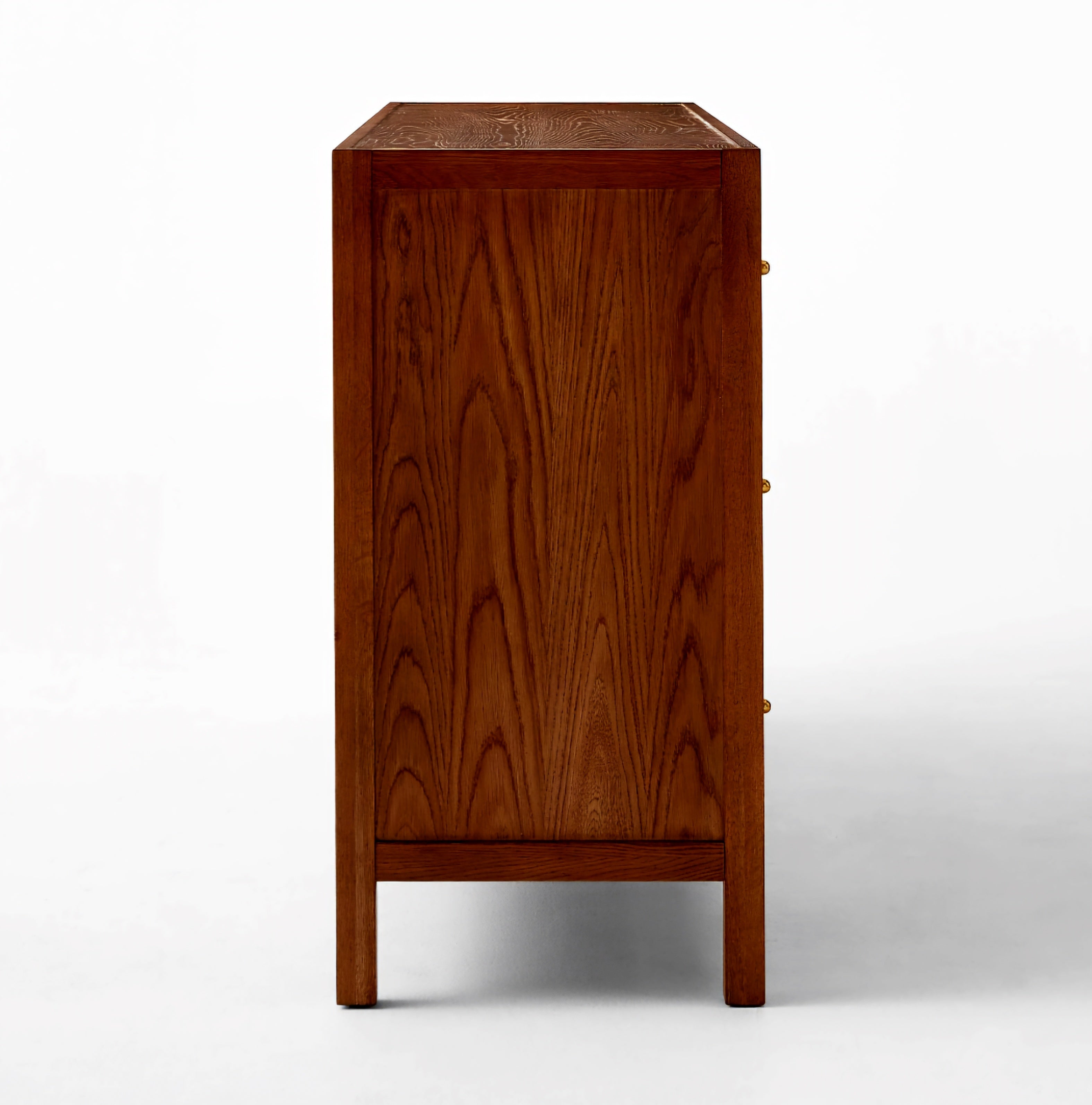 THE ONE × Layton — White Oak and Shagreen 6-Drawer Dresser