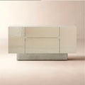 THE ONE × Benoit — Enameled White Wood Credenza