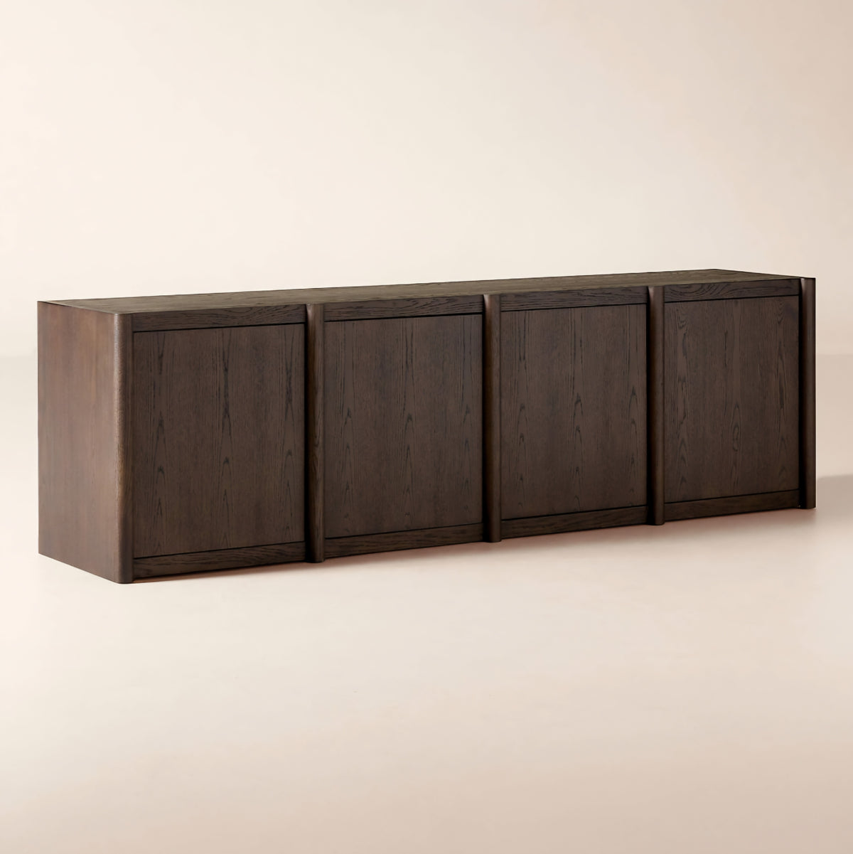 THE ONE × Macron — Oak Media Console