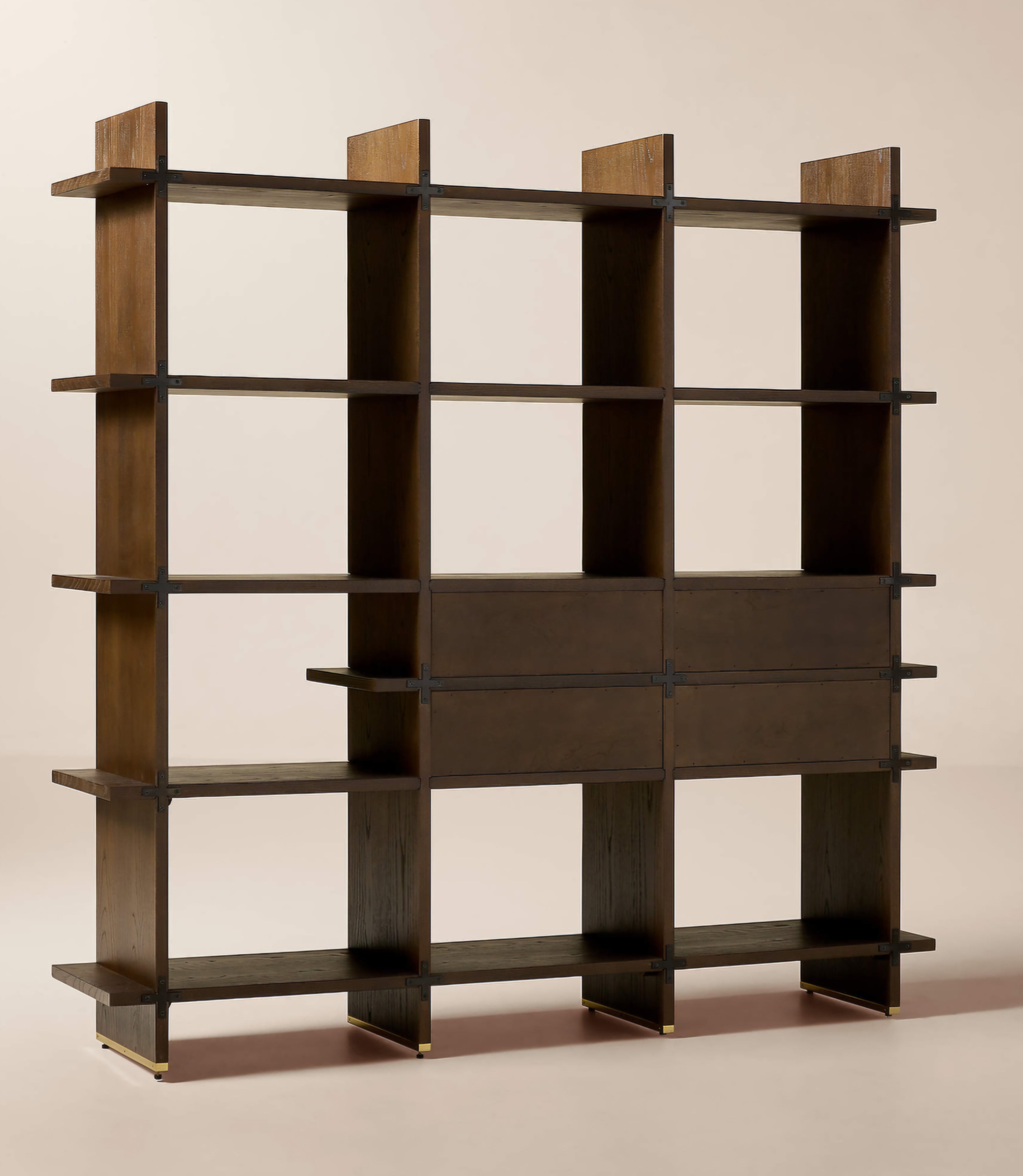 THE ONE × Madison — Dark Oak Bookcase