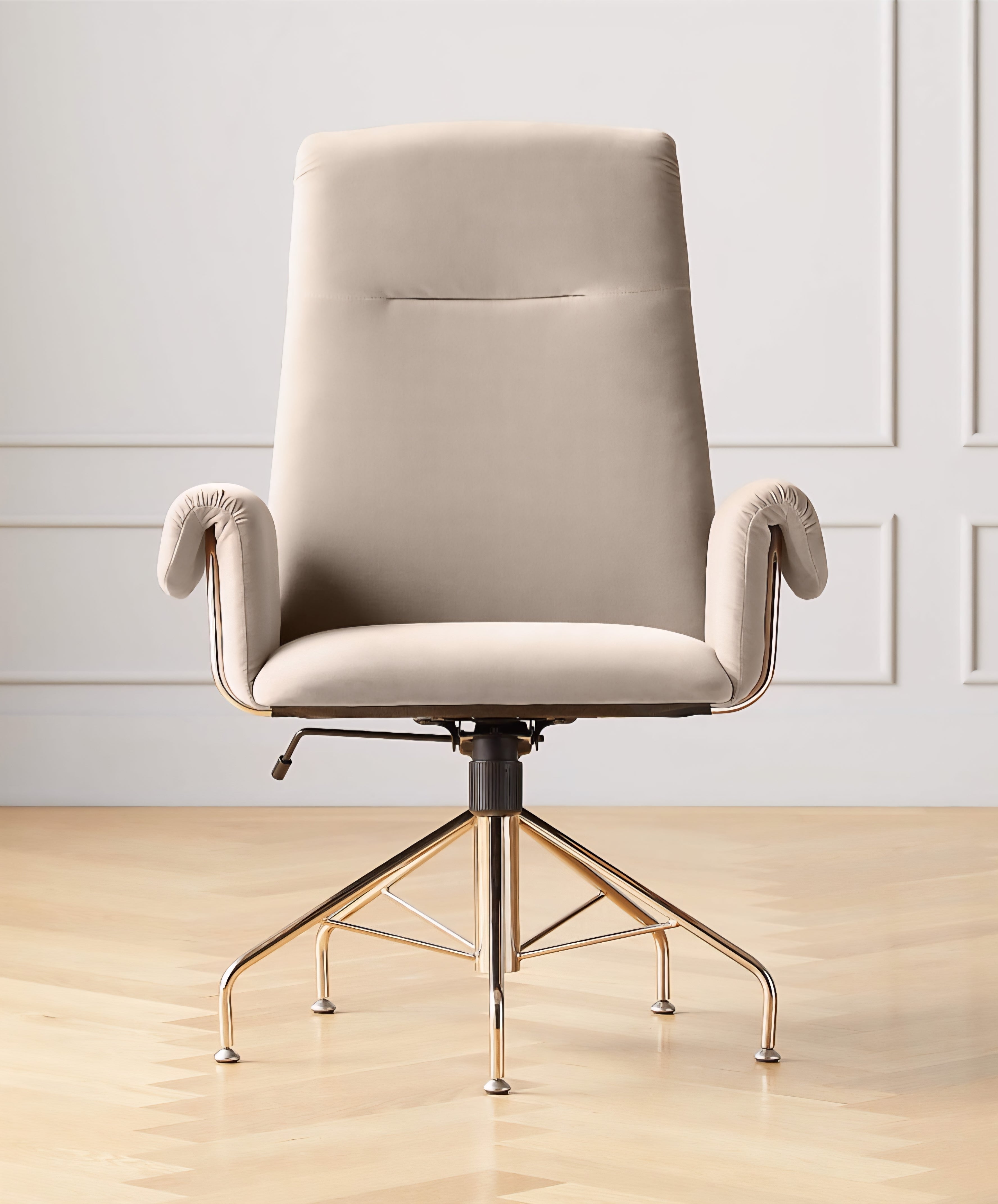 THE ONE × Saviti — Velvet Office Chair