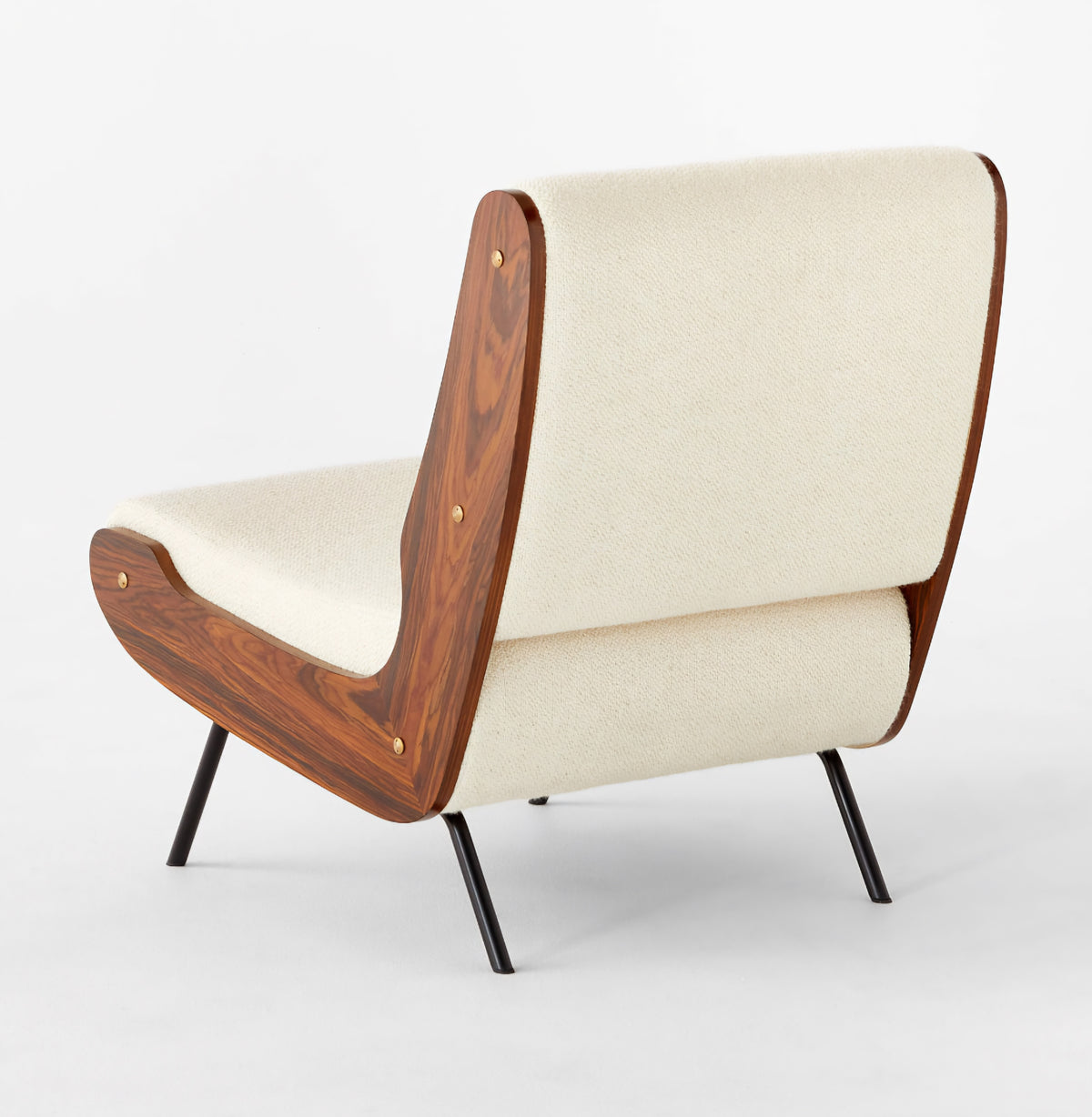 THE ONE × Meda — Ivory Wool Lounge Chair