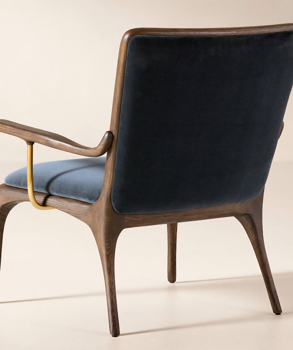 THE ONE × Colby — Faux Mohair Accent Chair