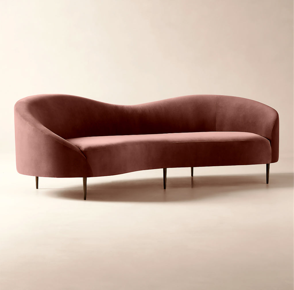 THE ONE × Curvo — White Performance Fabric Sofa by Goop