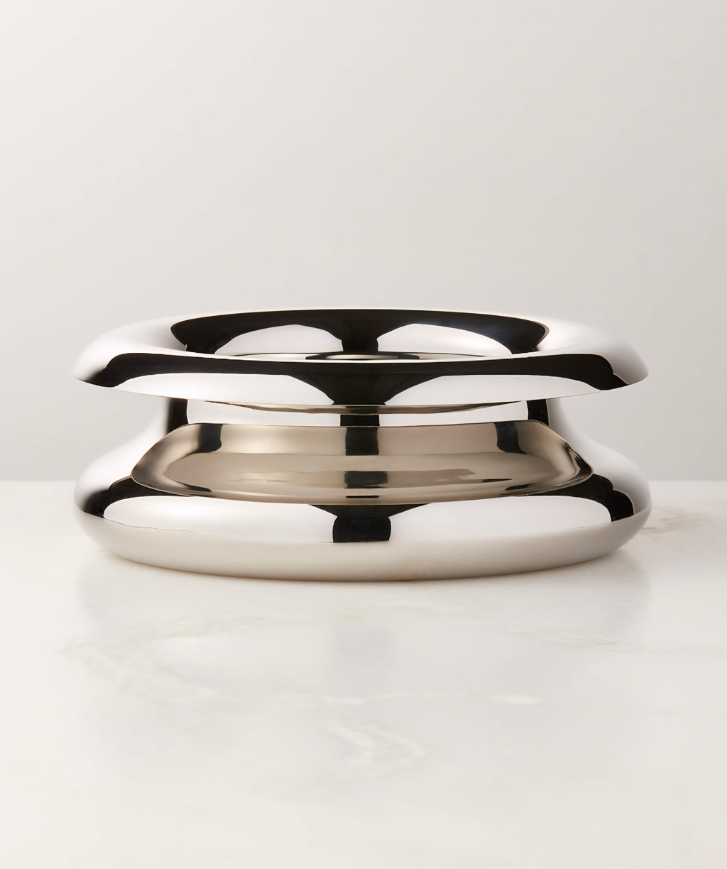 THE ONE × Piero — Polished Stainless Steel Serving Bowl