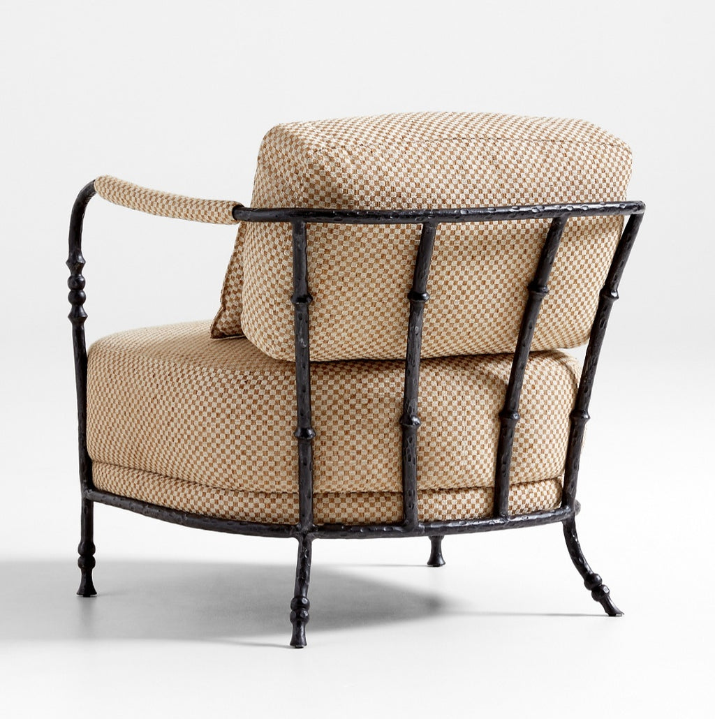 THE ONE × Muirfield — Sculptural Metal Accent Chair
