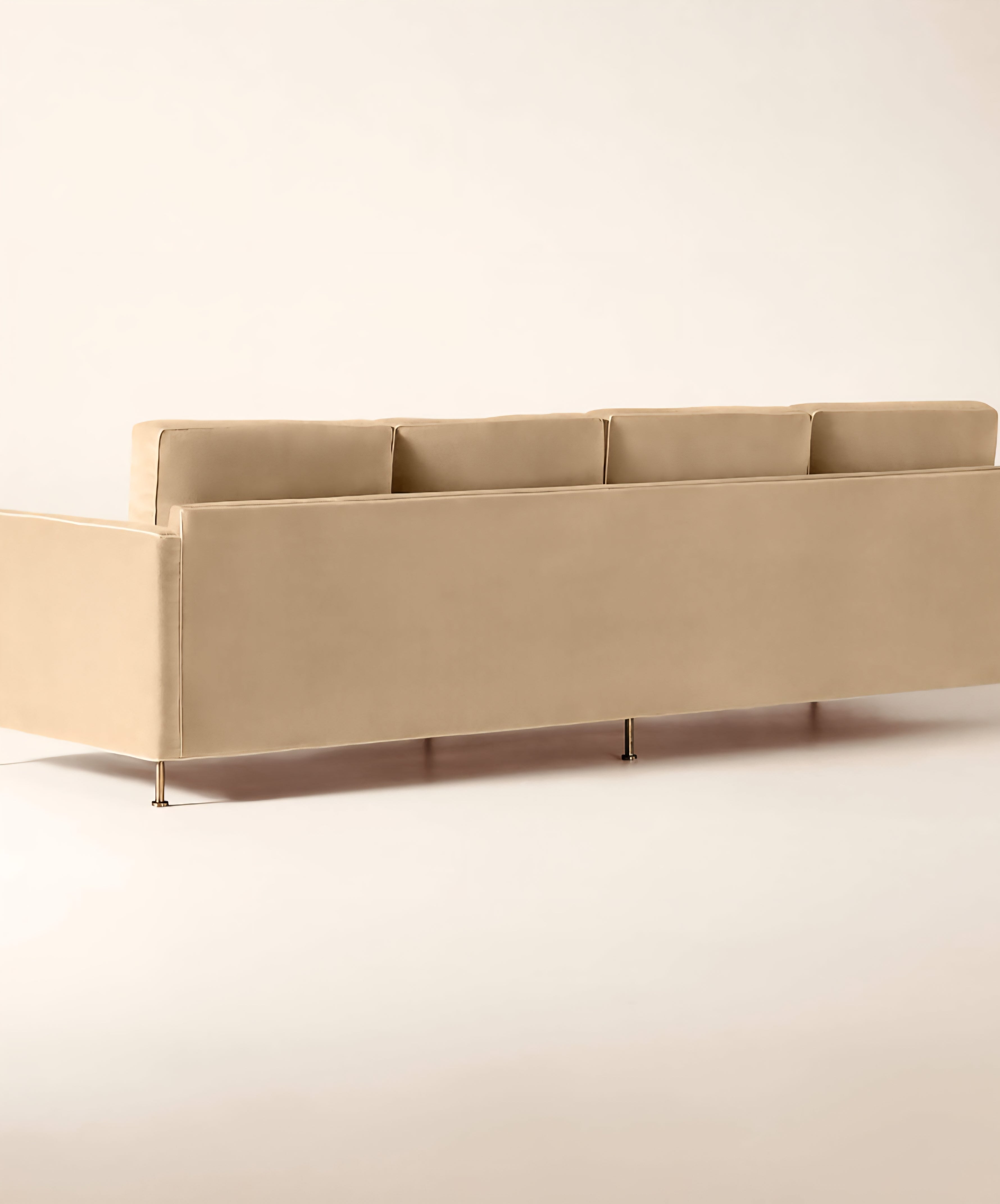 THE ONE × Brett — Jade Green Velvet Sofa
