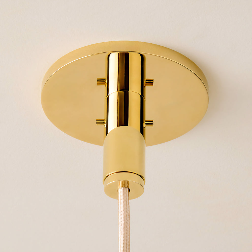 THE ONE × Blisse — Natural Linen Pendant Light