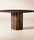 THE ONE × Viggo — Dark Mango Wood Dining Table