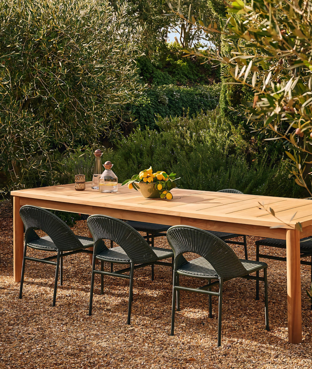 THE ONE × Pinet — Teak Outdoor Dining Table
