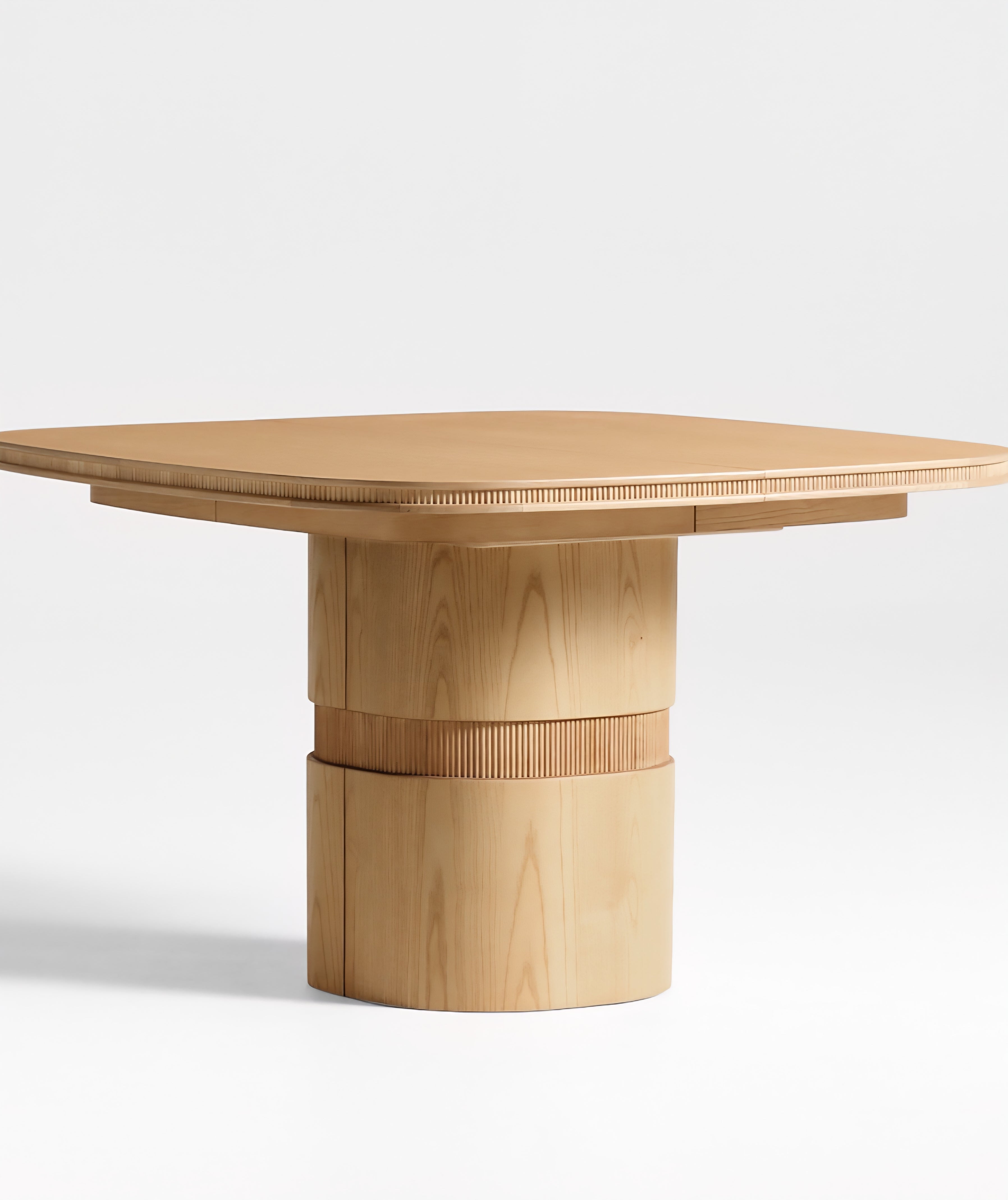 THE ONE × Roseau — Extendable Pedestal Dining Table