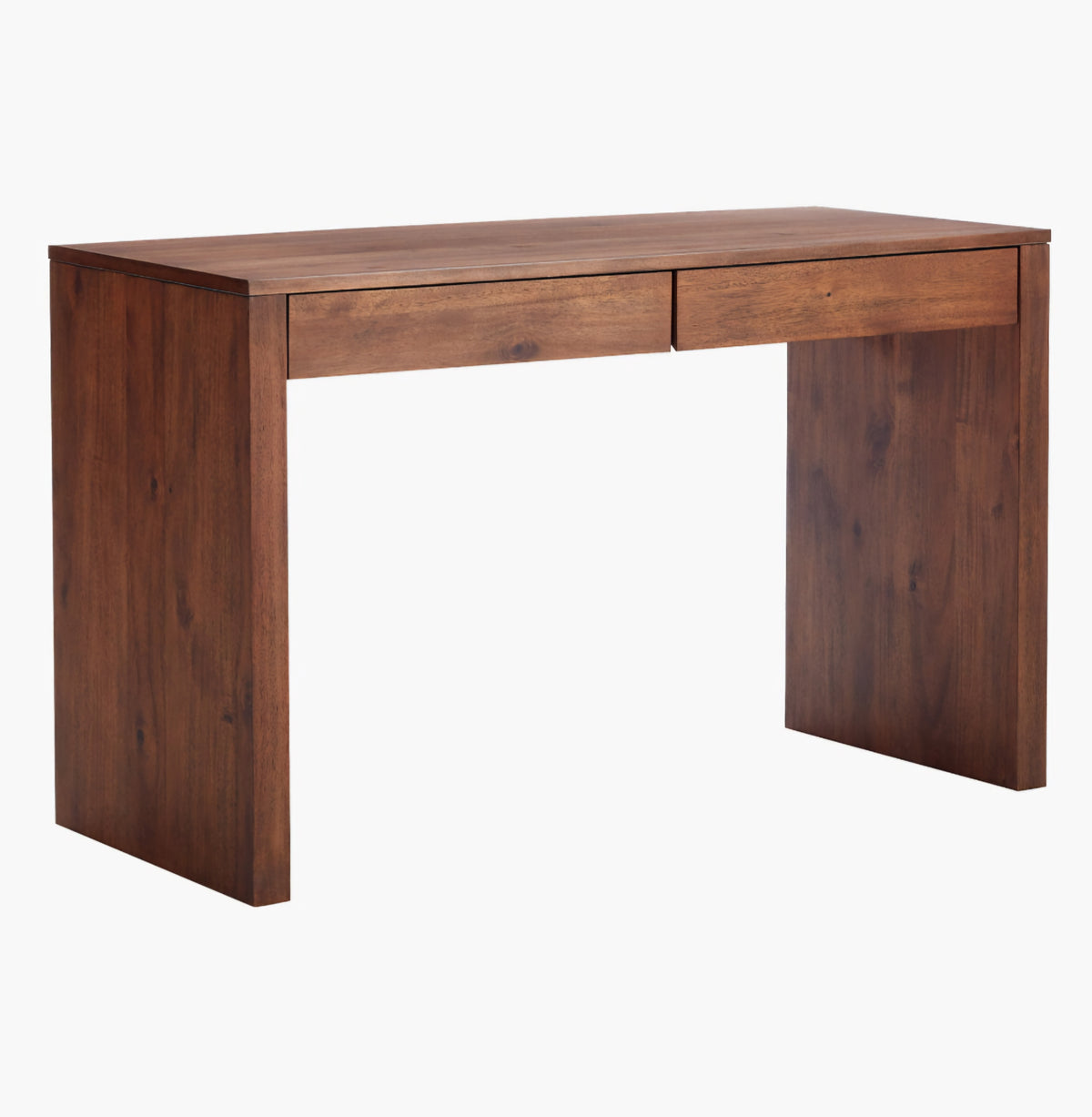 THE ONE × Runway — 48" 2-Drawer Acacia Desk