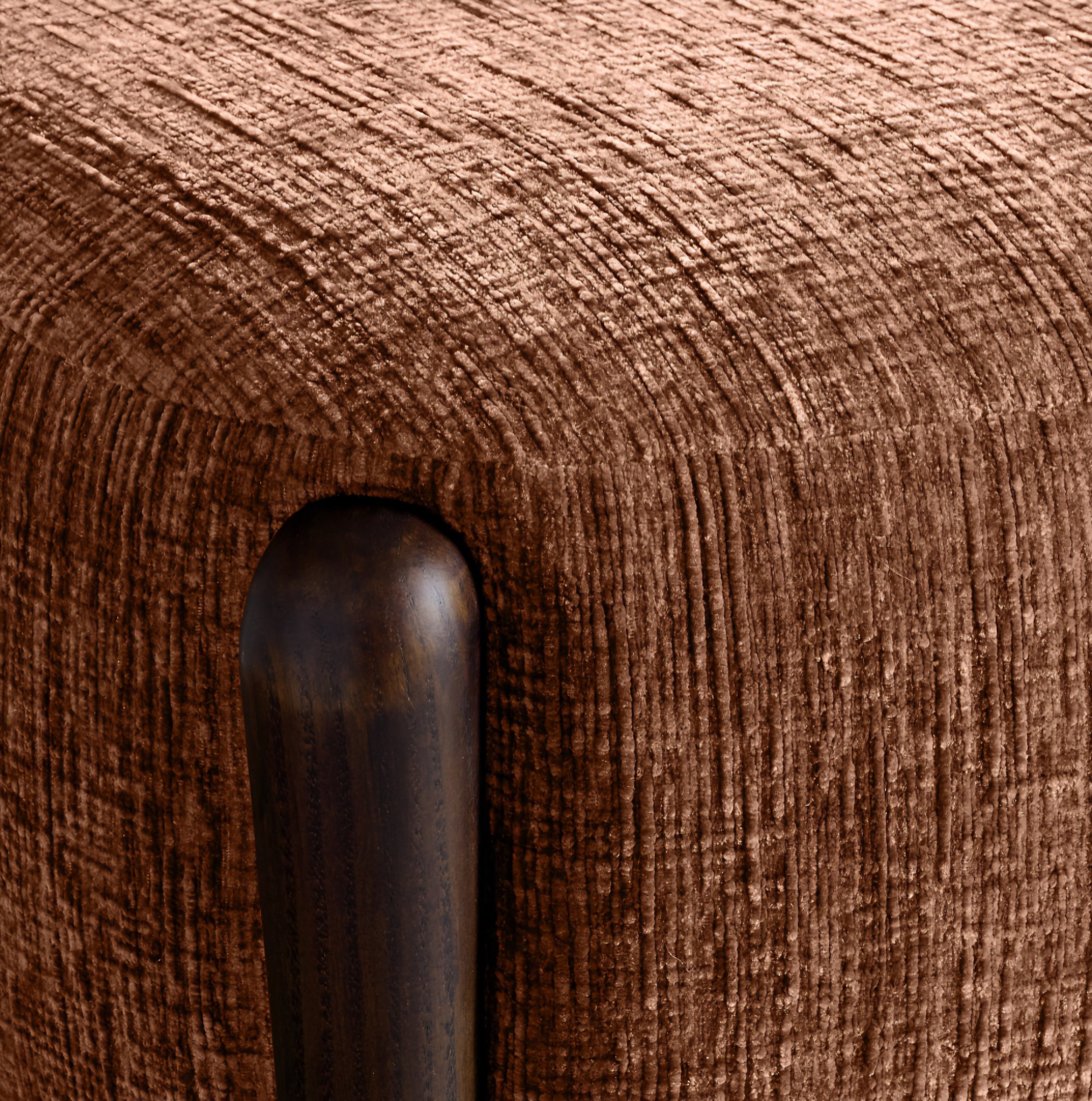 THE ONE × Santi — Wood Ottoman