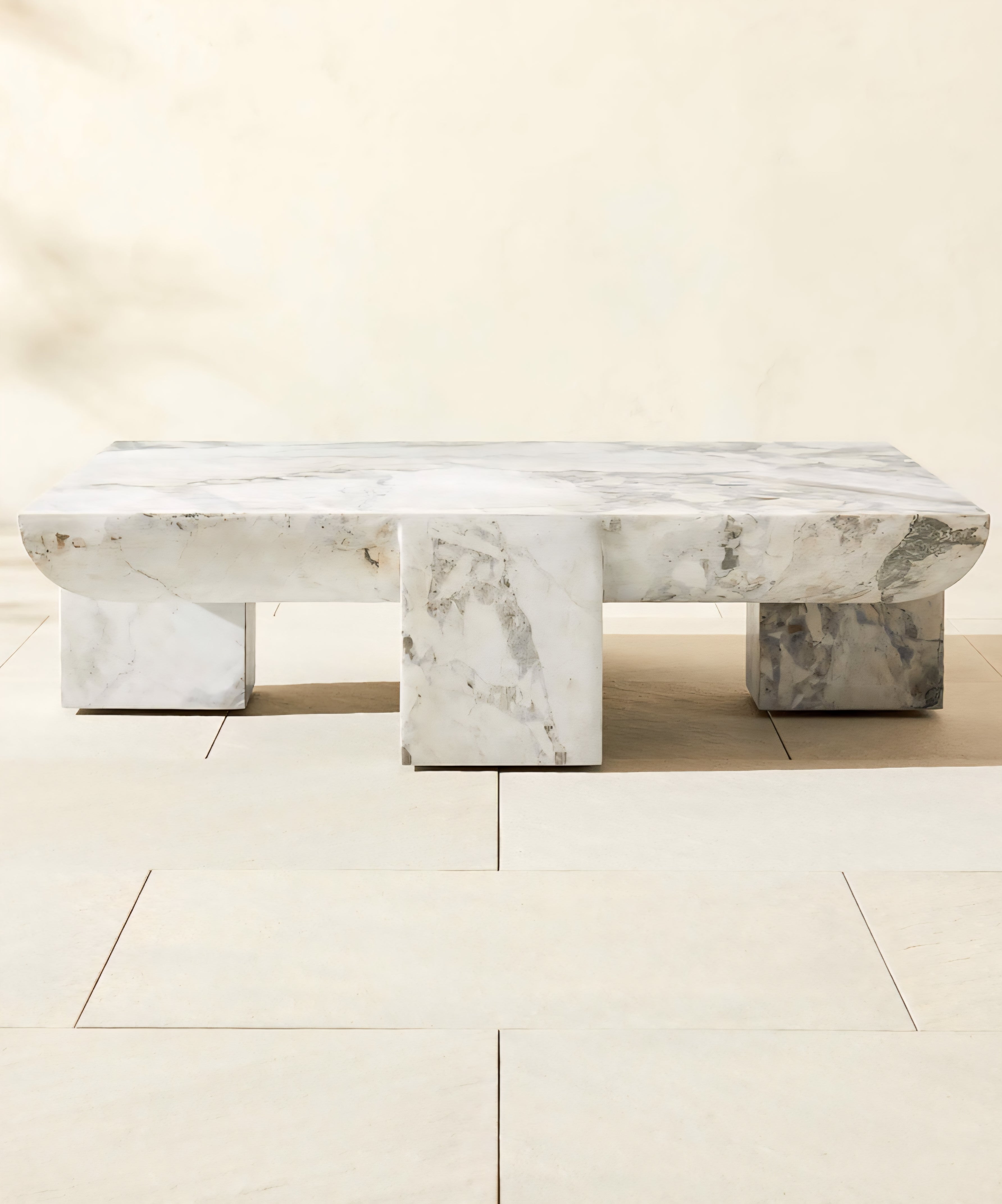 THE ONE × Marlo — Marble Coffee Table