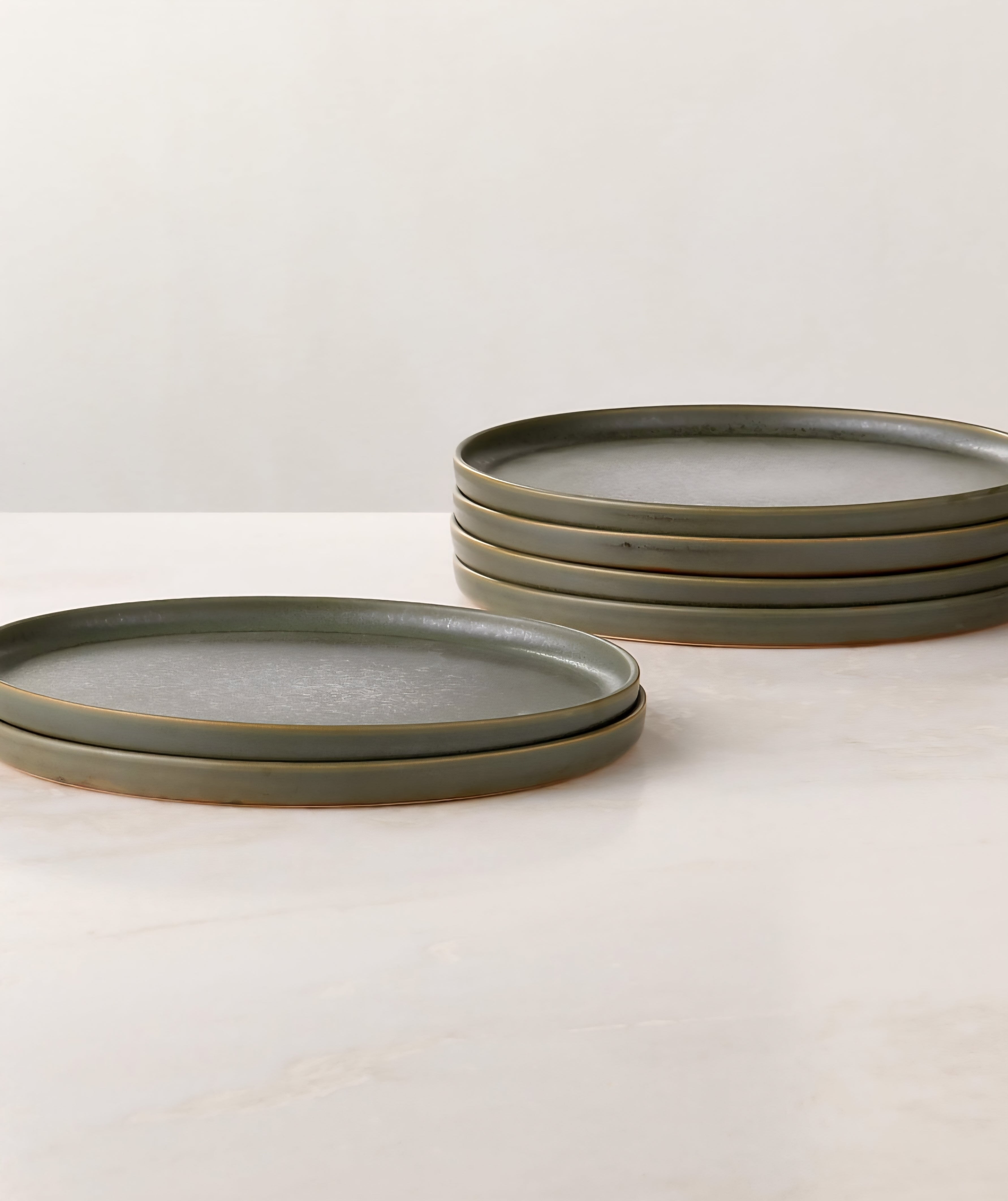 THE ONE × Drift — Matte Reactive Glaze Dinner Plates