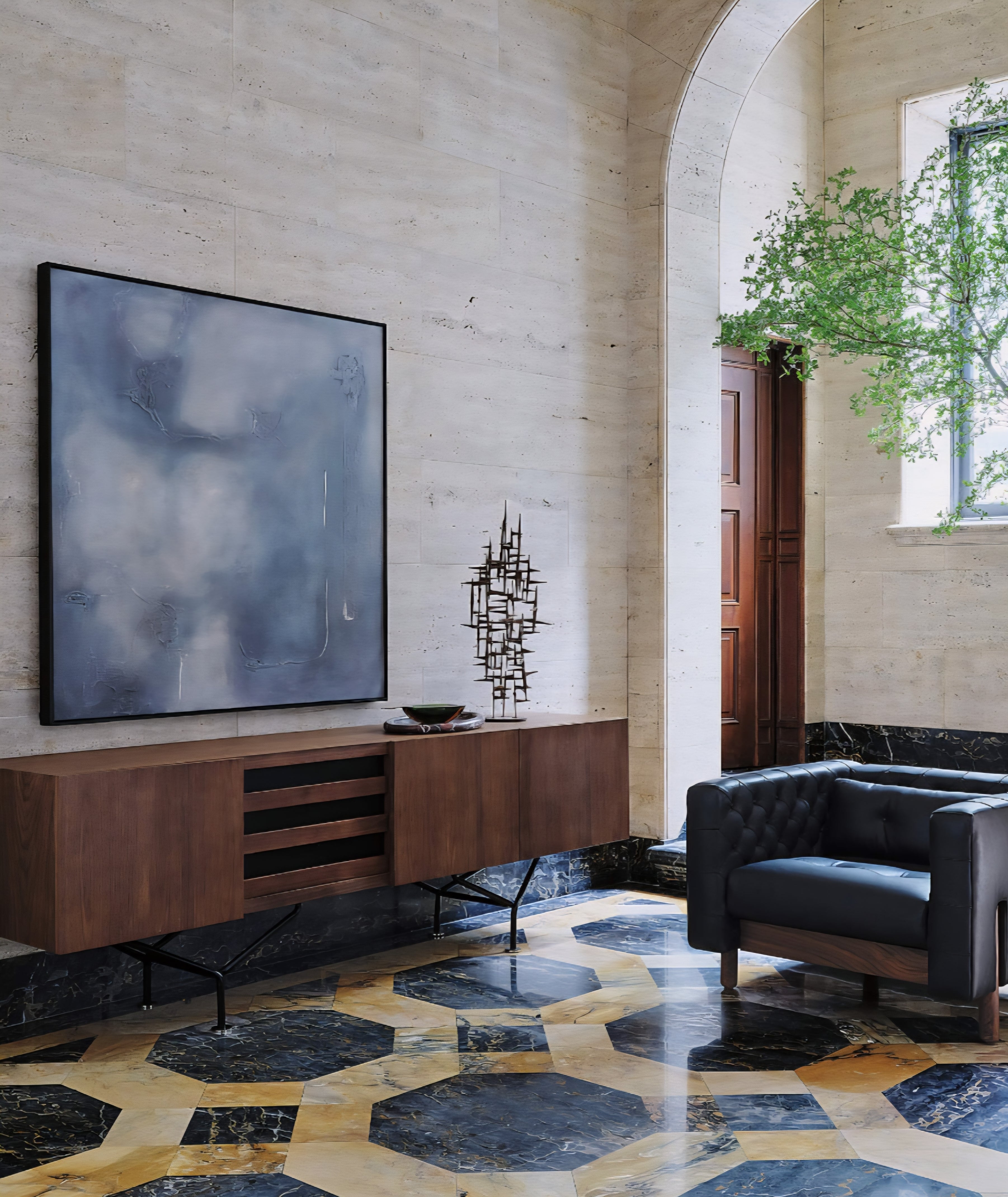 THE ONE × Paraggi — Walnut Wood Credenza