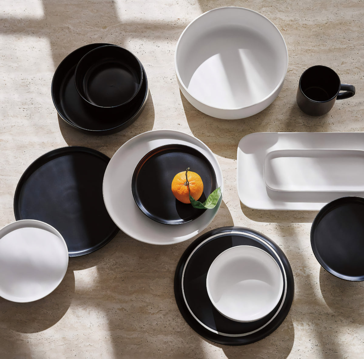THE ONE × Mori — Matte Serving Bowl