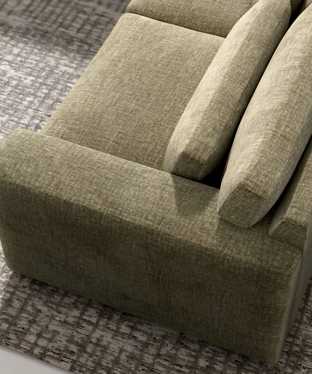 THE ONE × Retreat — L‑Shaped Sectional Sofa