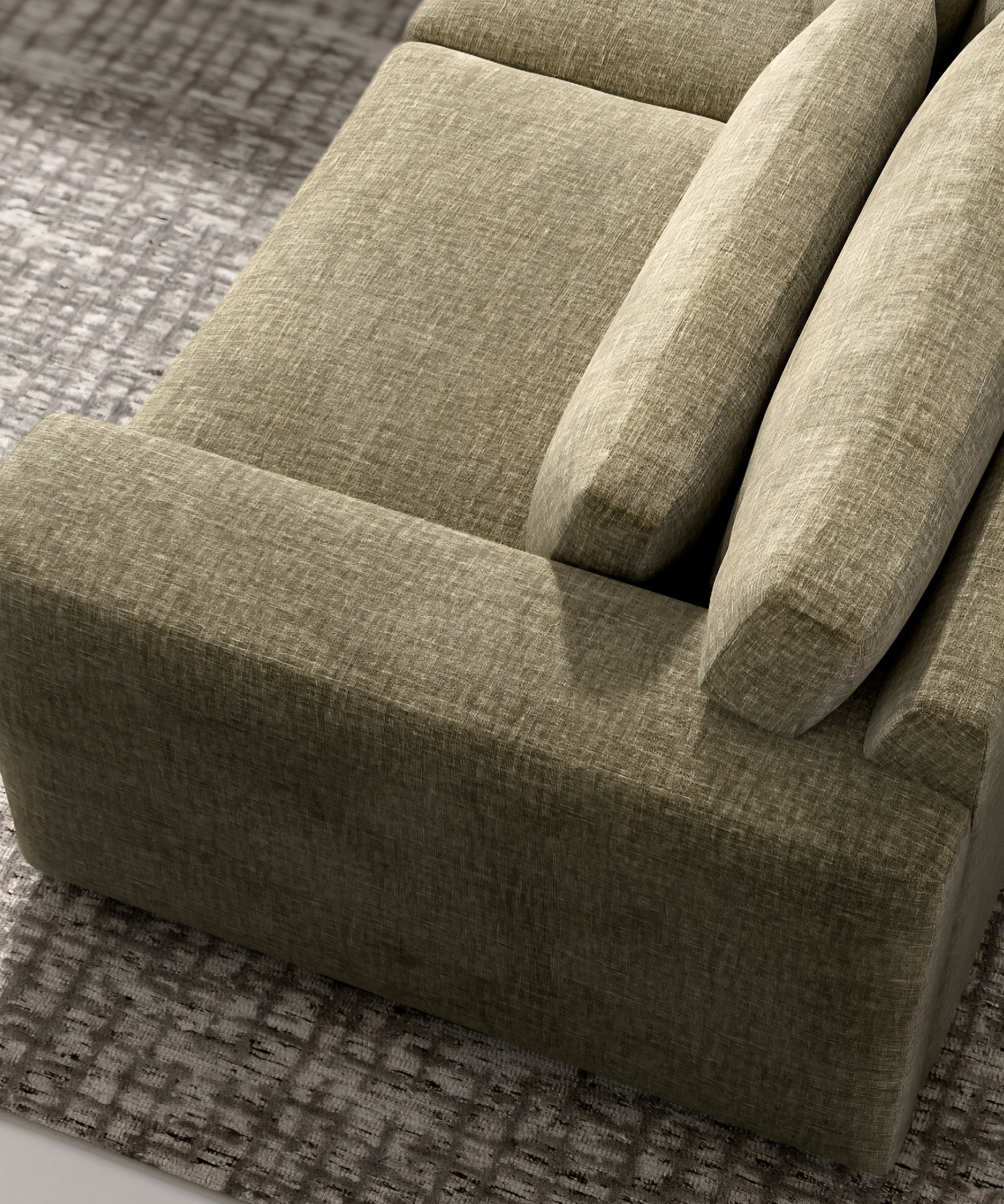 THE ONE × Retreat — L‑Shaped Sectional Sofa