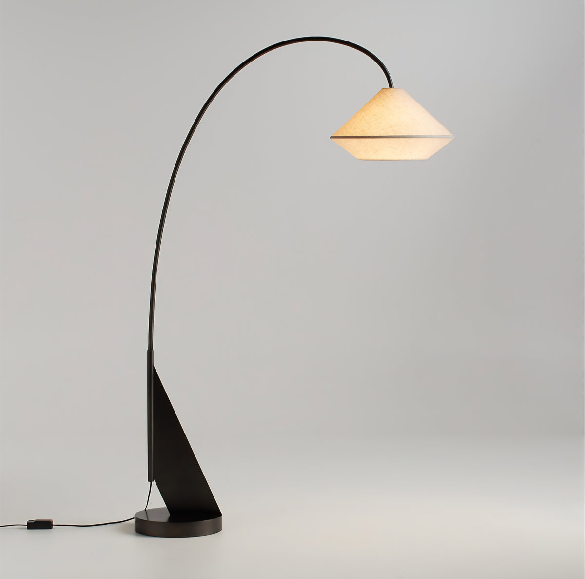 THE ONE × Avenir — Dark Bronze Arc Floor Lamp (79")