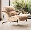 THE ONE × Chalet — Faux Fur Accent Chair