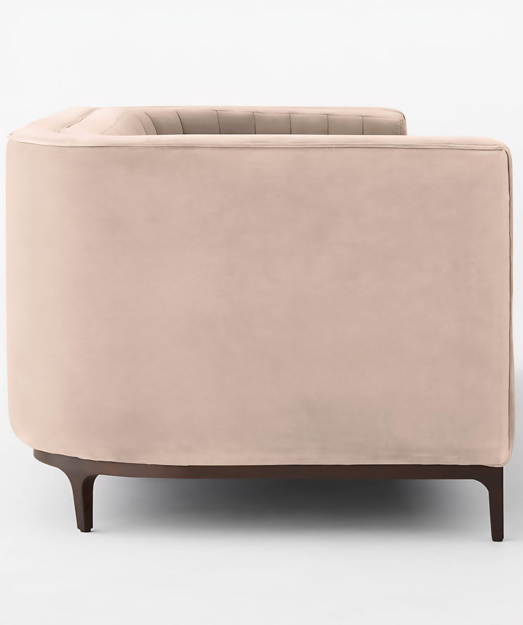 THE ONE × Ambroise — Light Taupe Velvet Sofa
