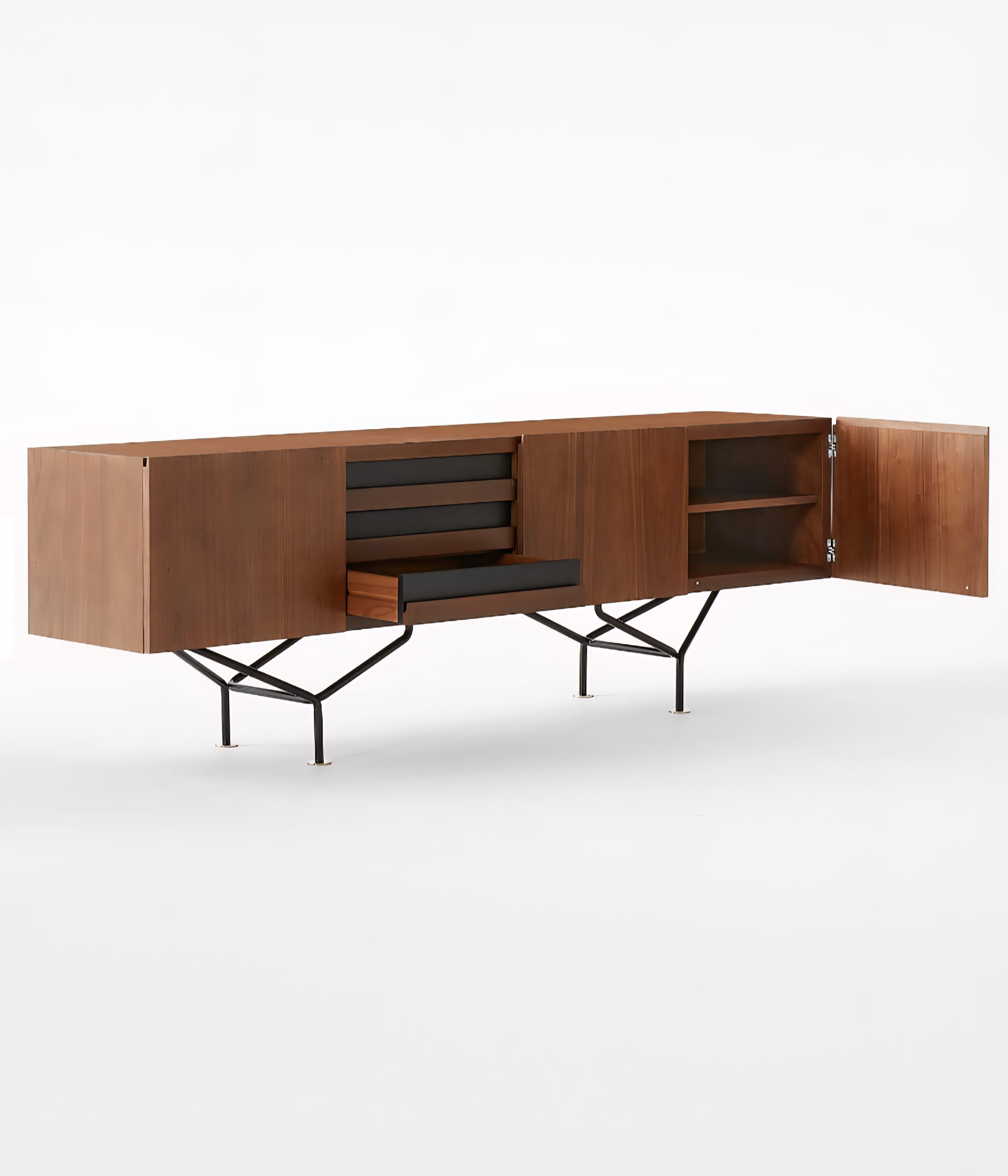 THE ONE × Paraggi — Walnut Wood Credenza