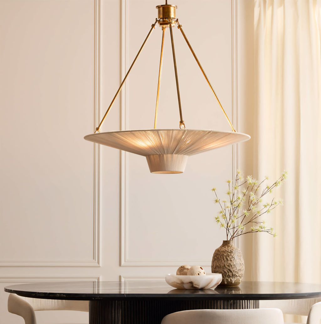 THE ONE × Baird — Jute Pendant Light