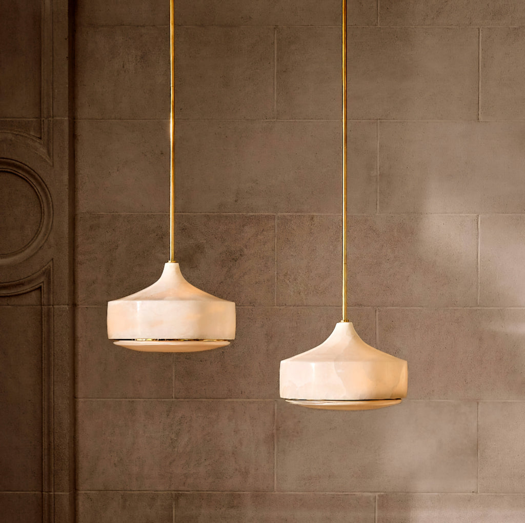 THE ONE × Groove — Alabaster Pendant Light