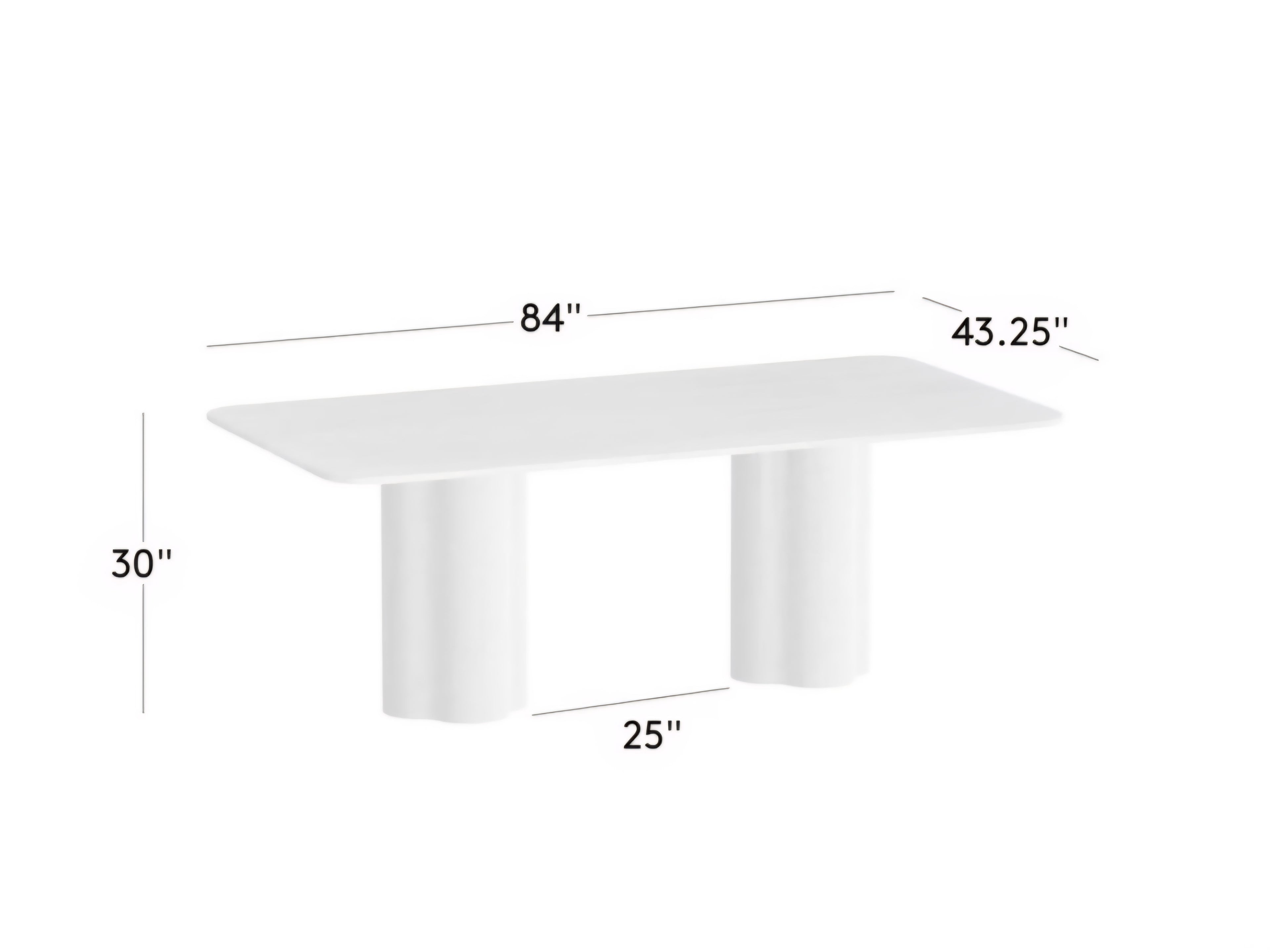 THE ONE × Viggo — Dark Mango Wood Dining Table