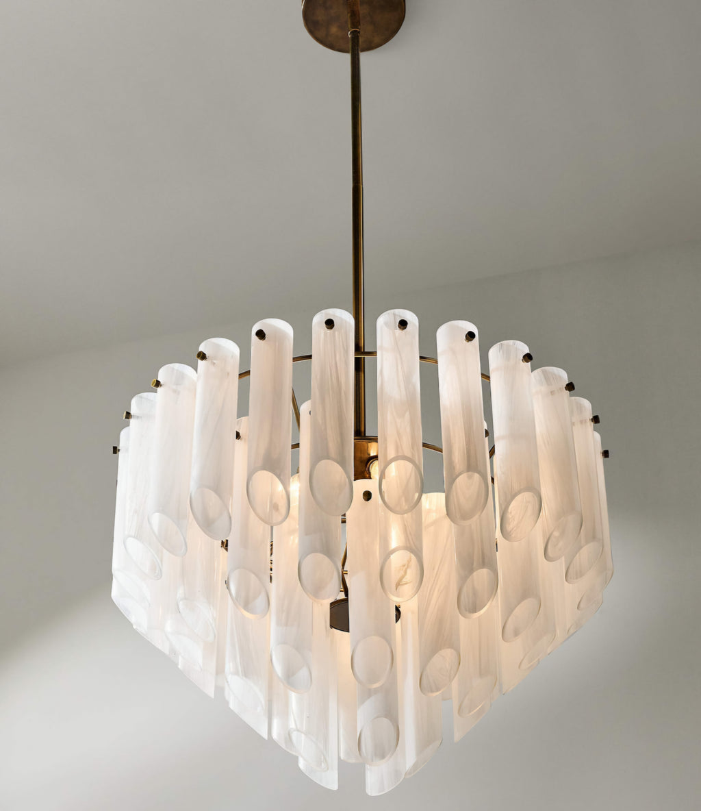 THE ONE × Lecko — Milky Glass Pendant Light