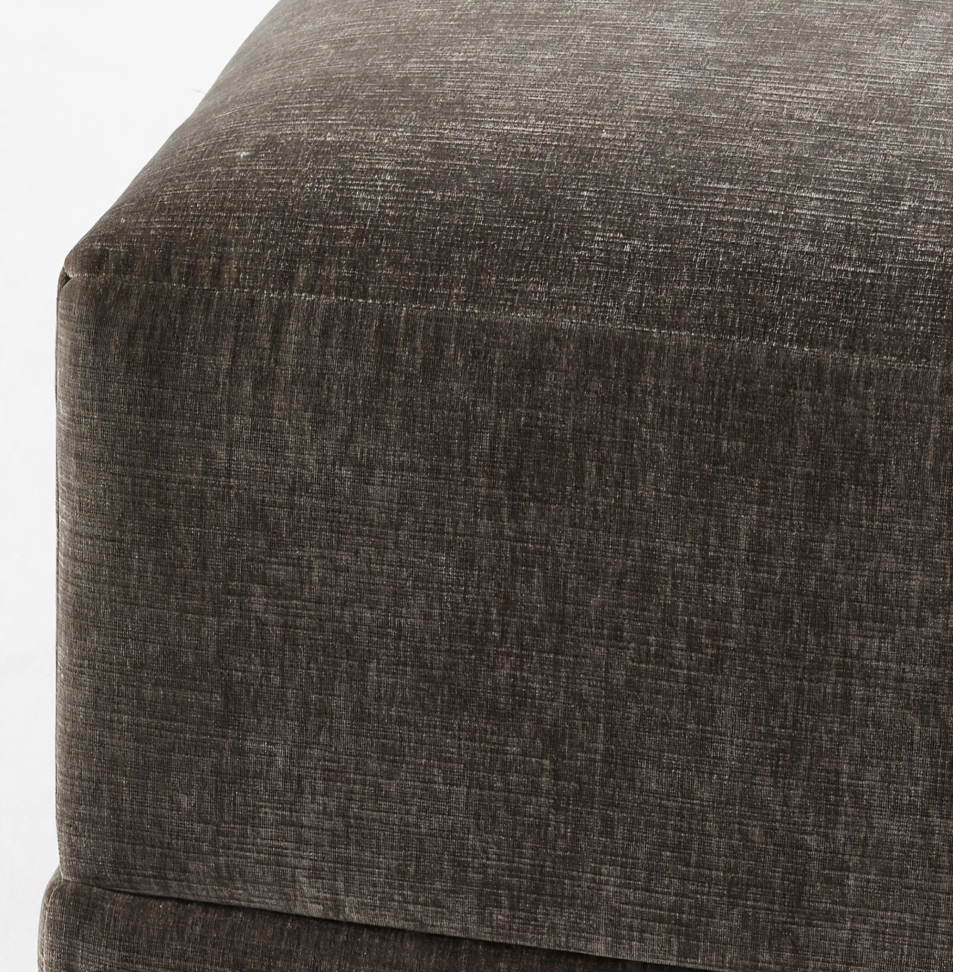 THE ONE × Faible — Wheat Performance Velvet Deep Depth Ottoman
